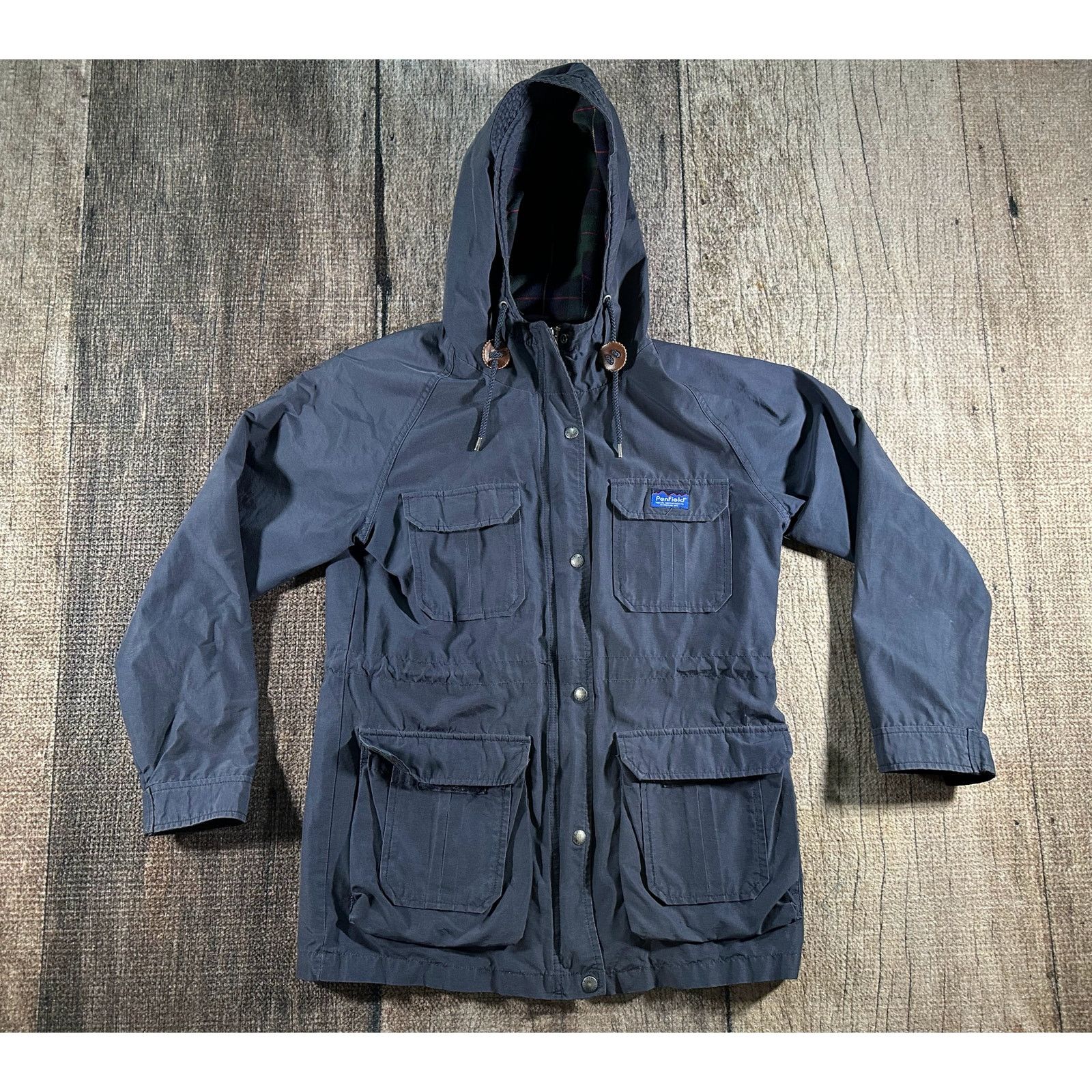 Penfield Penfield Navy Blue Kasson Hooded Mountain Men's Parka Jacket Size US M / EU 48-50 / 2 - 1 Thumbnail