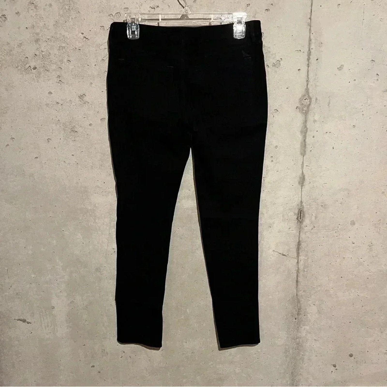 Eddie Bauer Eddie Bauer Sz 6 Black Skinny Jeans Rayon Spandex Zip Up Size 28" / US 6 / IT 42 - 10 Thumbnail