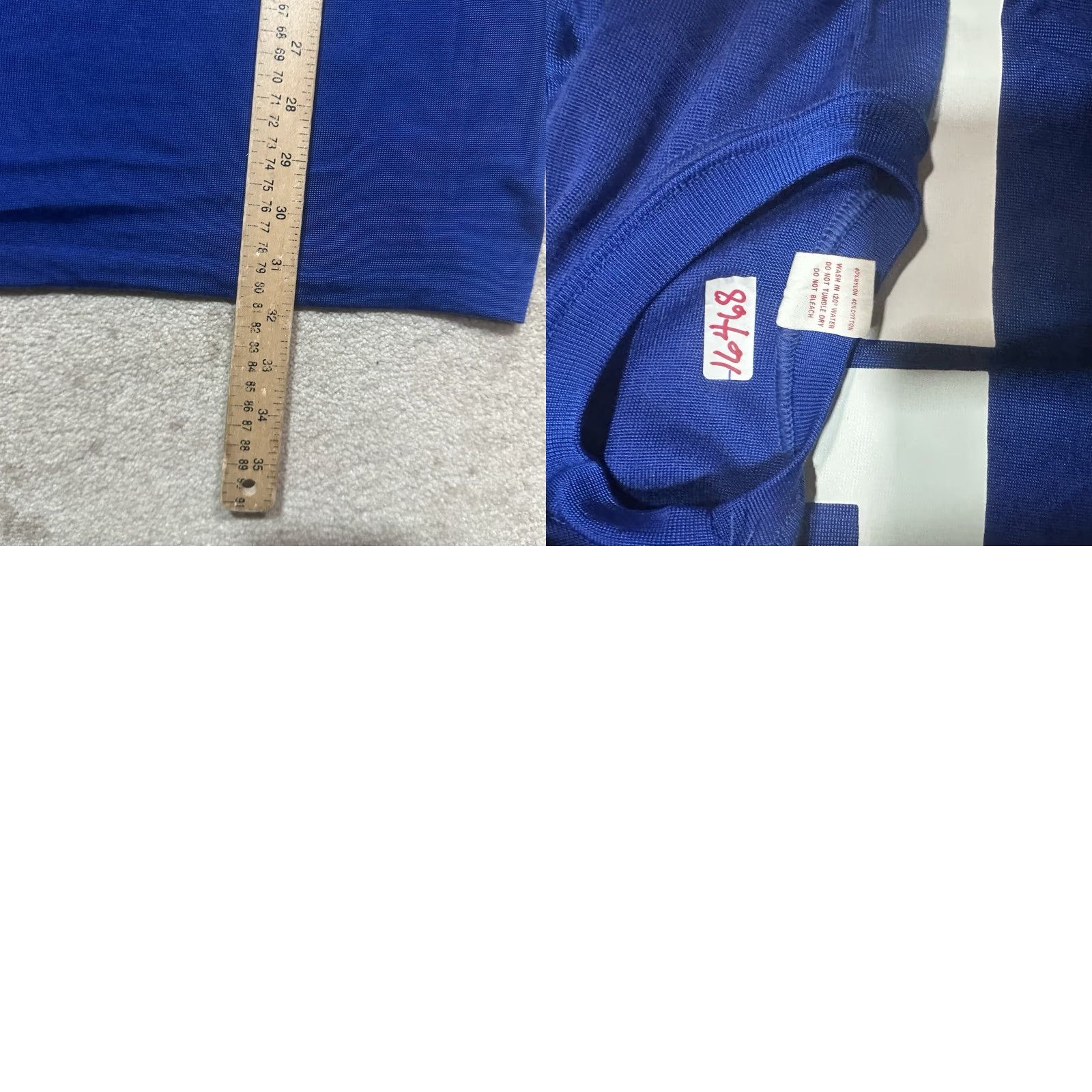 Vintage VINTAGE Durack Football Jersey L Blue Army Intelligence 70s Football Mens, Knit, 3/4 Sleeve, Original Size US L / EU 52-54 / 3 - 8 Thumbnail