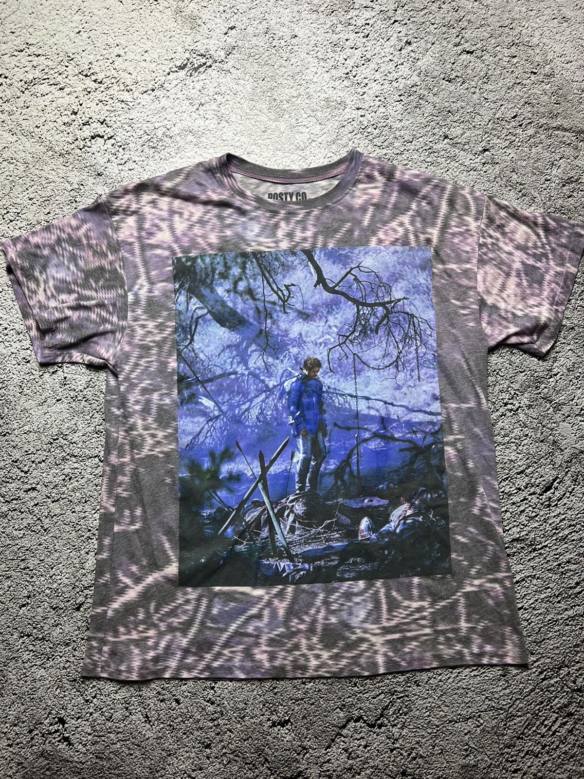 POST&CO Posty & Co Post Malone circles tour knight crusader t shirt Size US L / EU 52-54 / 3 - 1 Thumbnail