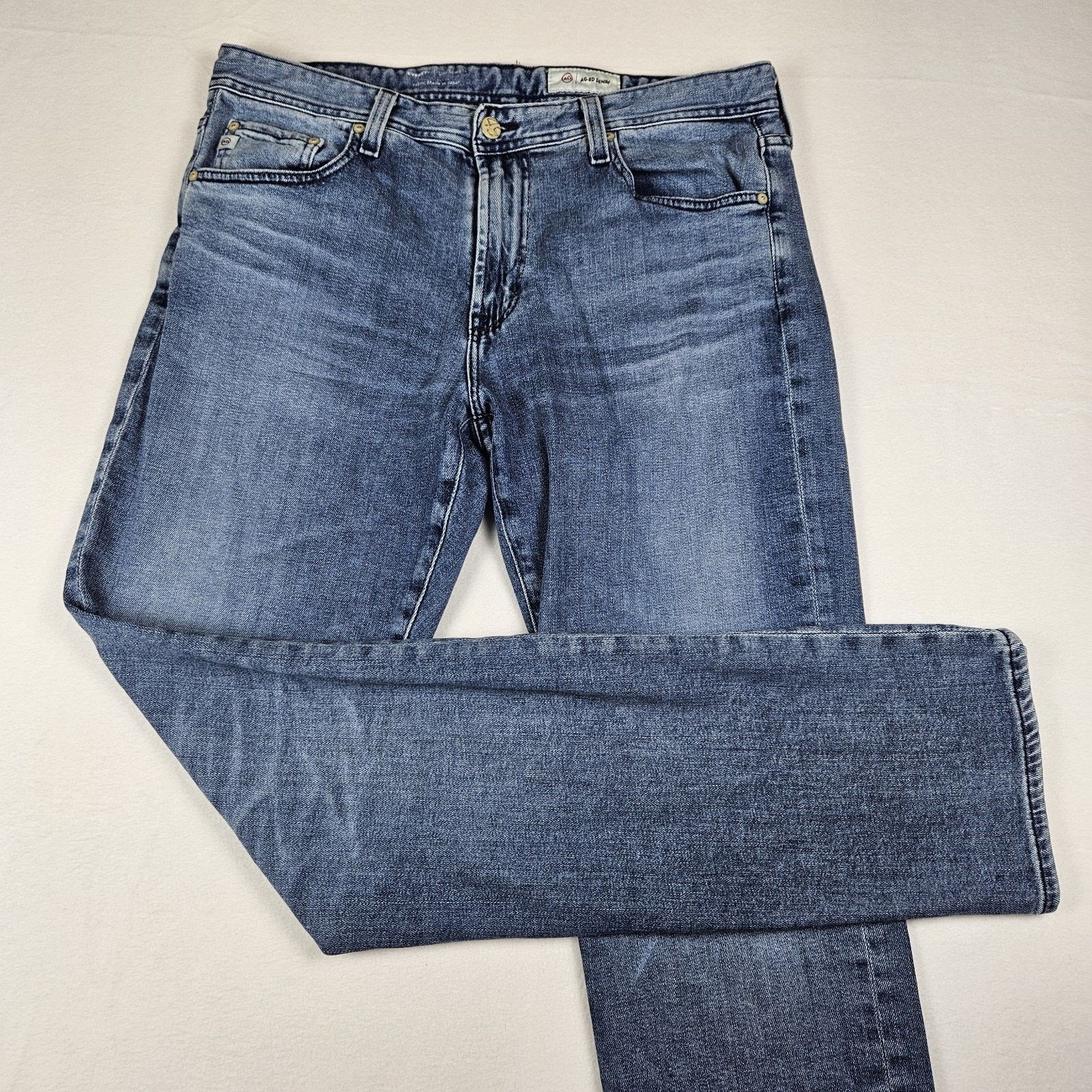 AG Adriano Goldschmied AG Adriano Goldschmied Everett Jean Japanese Denim Size US 33 - 3 Thumbnail