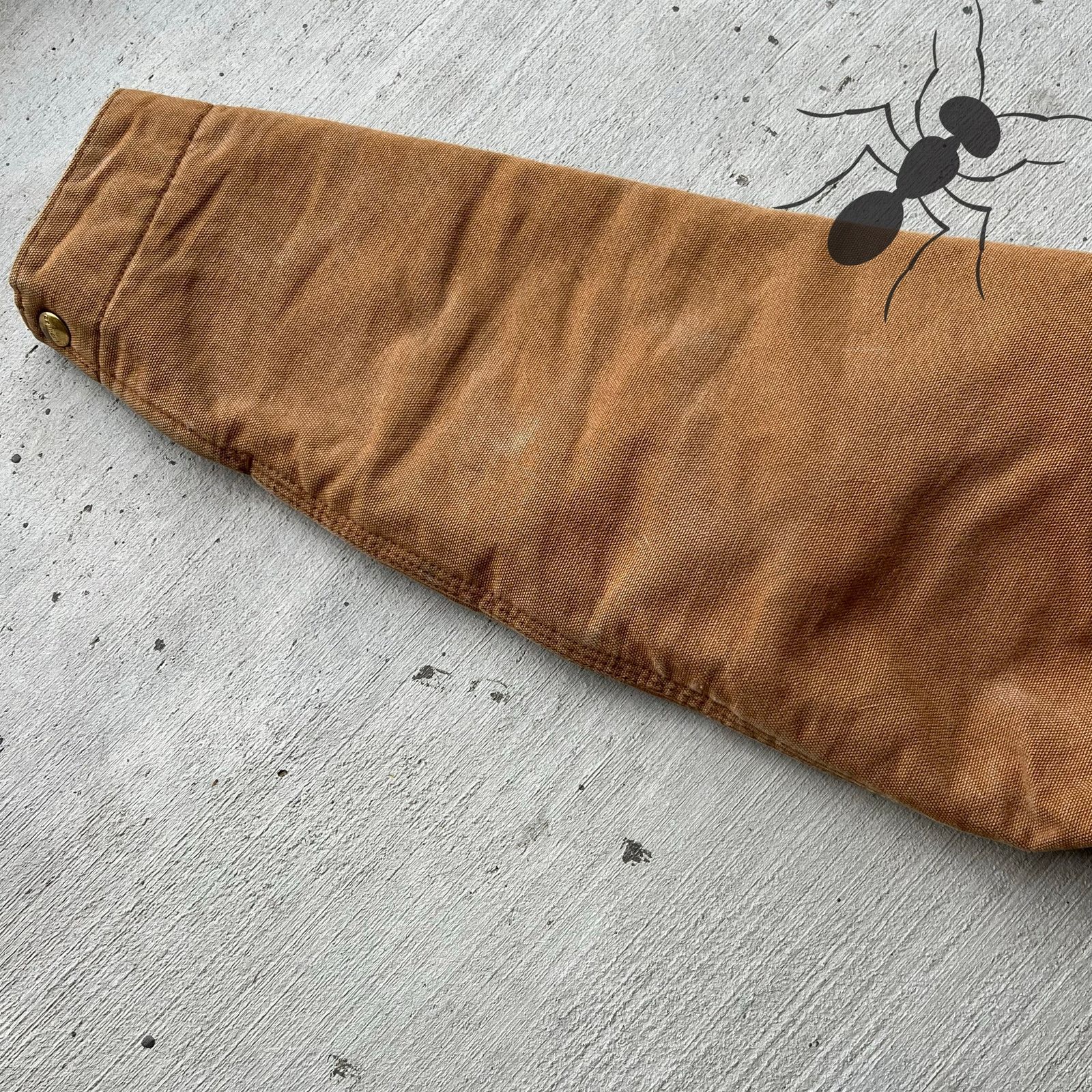 Carhartt × Vintage Vintage Carhartt brown Detroit work wear jacket Size US L / EU 52-54 / 3 - 10 Thumbnail