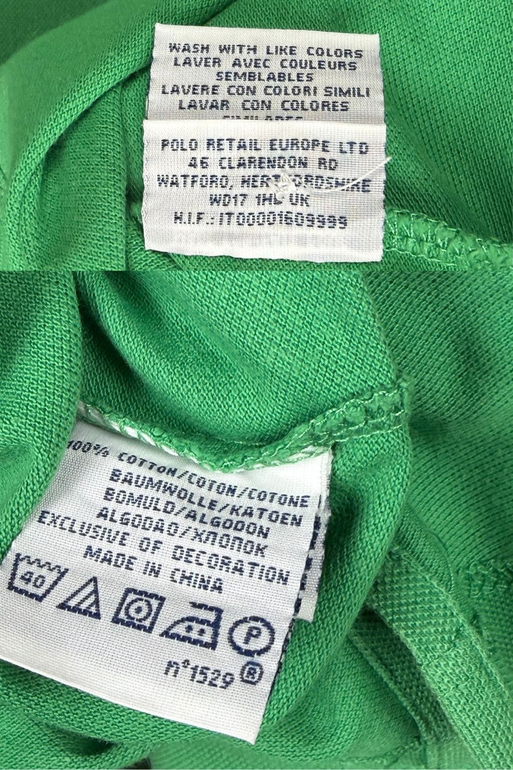 Polo Ralph Lauren Polo Ralph Lauren Big Pony Polo Shirt USA Patch Slim Fit RL Size US L / EU 52-54 / 3 - 16 Thumbnail