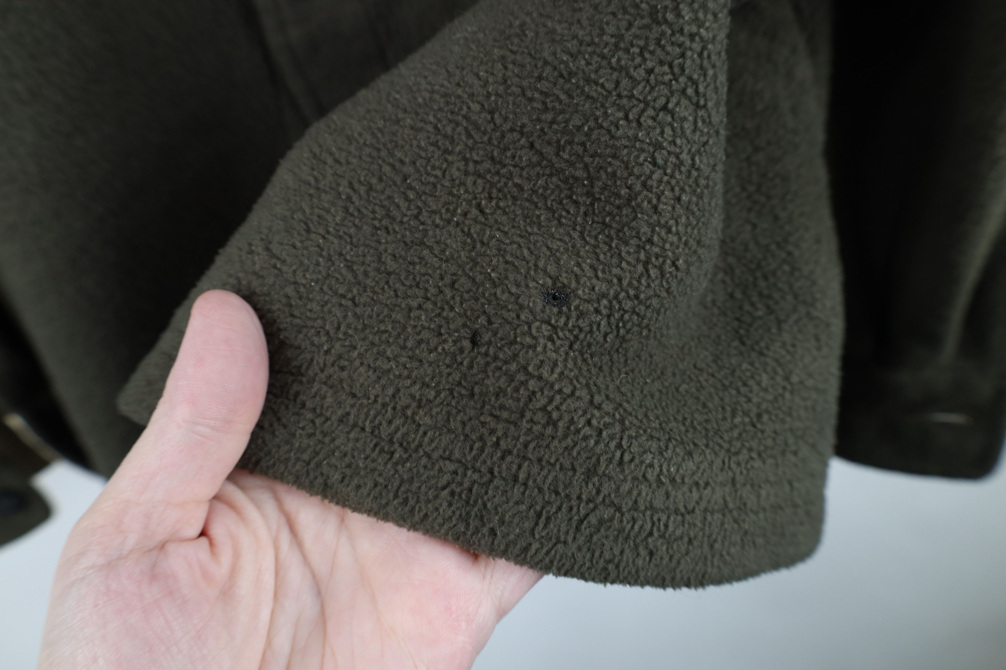 Vintage Vintage 90s Streetwear Fleece Button Shirt Jacket Jac Shirt Size US XL / EU 56 / 4 - 4 Thumbnail