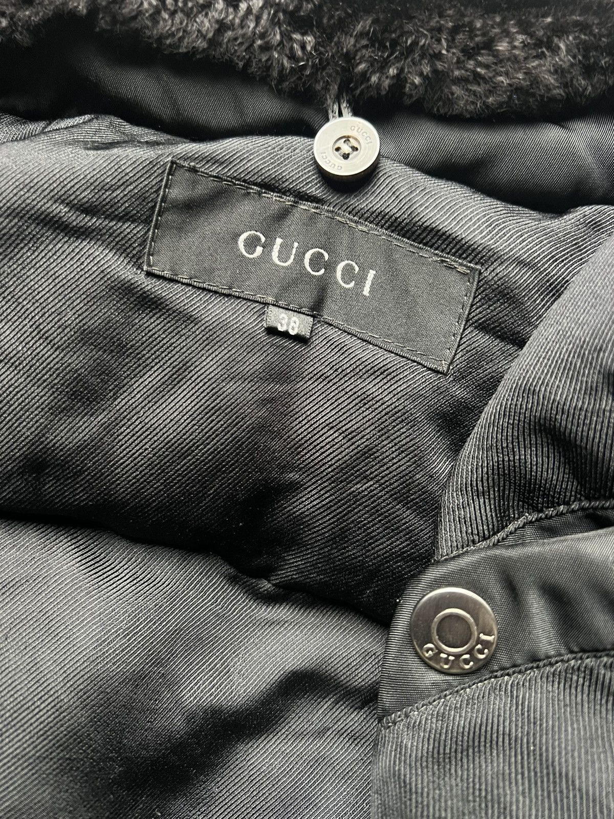 Gucci Gucci Tom Ford Era Goose Down Jacket With Fur Collar Size US M / EU 48-50 / 2 - 8 Thumbnail