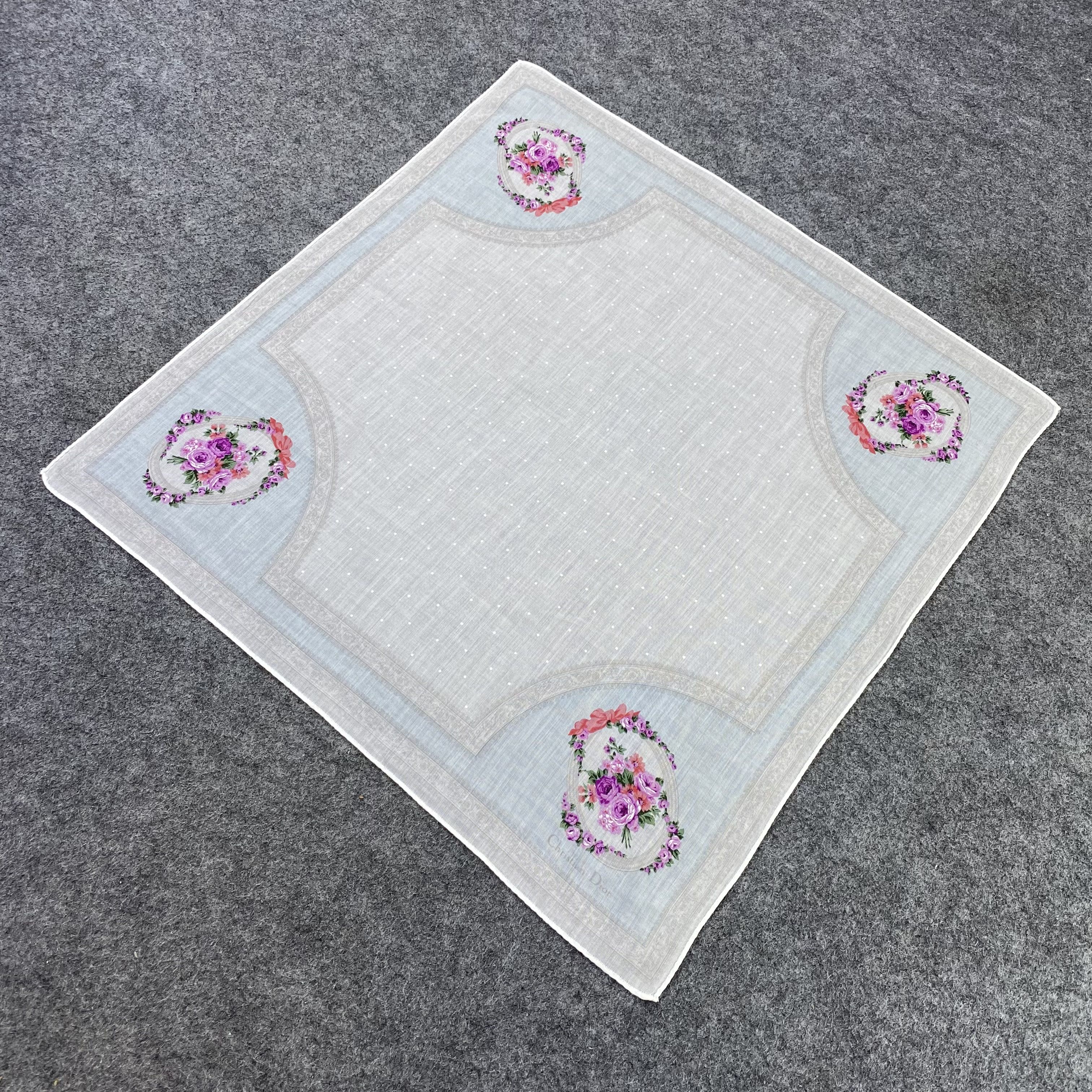 Designer Christian Dior Handkerchief / Bandana / Neckerchief-B1539 Size ONE SIZE - 4 Thumbnail