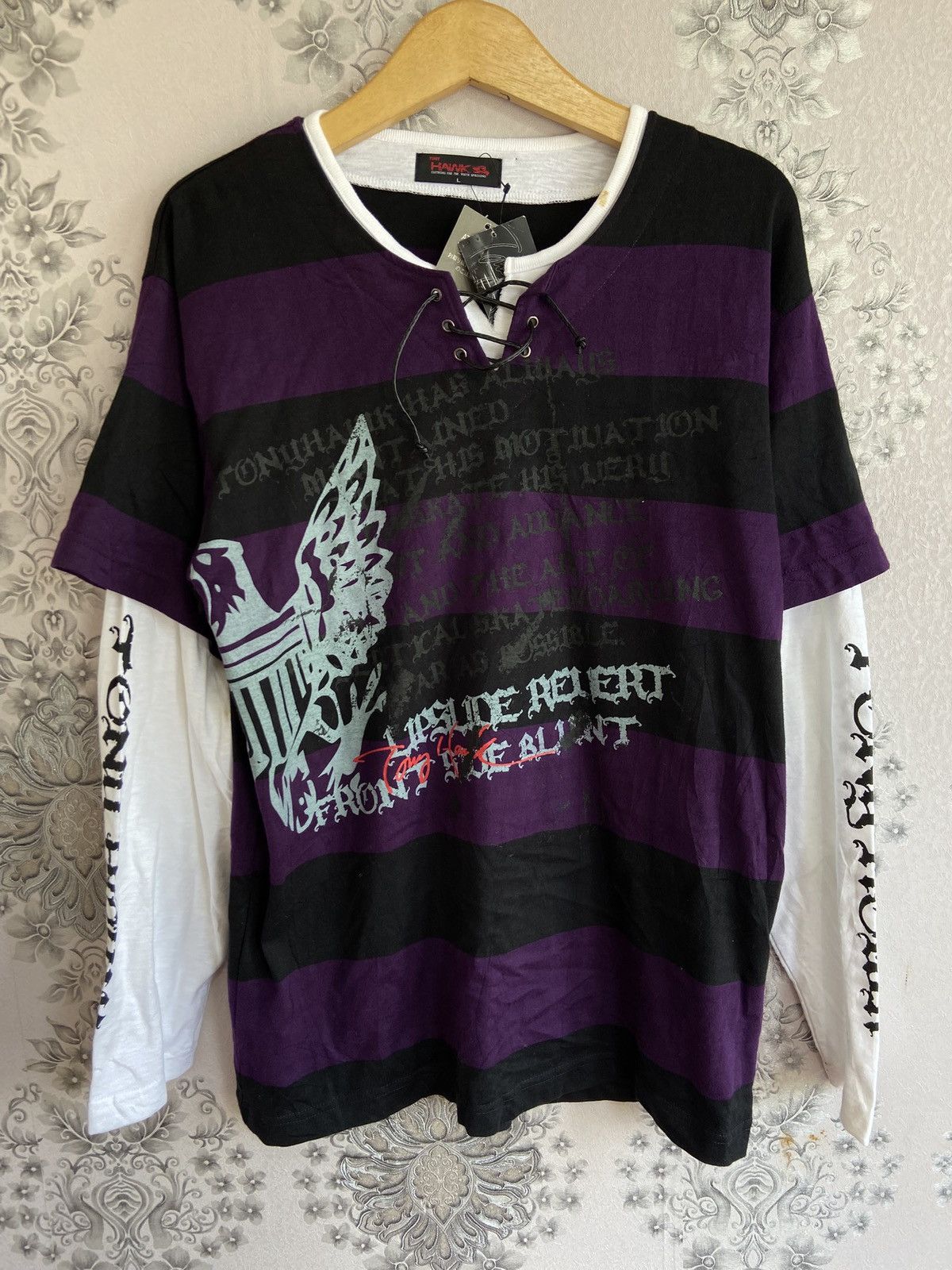 Hysteric Glamour Tony Hawks Y2k Grunge Longsleeve Size US L / EU 52-54 / 3 - 1 Thumbnail