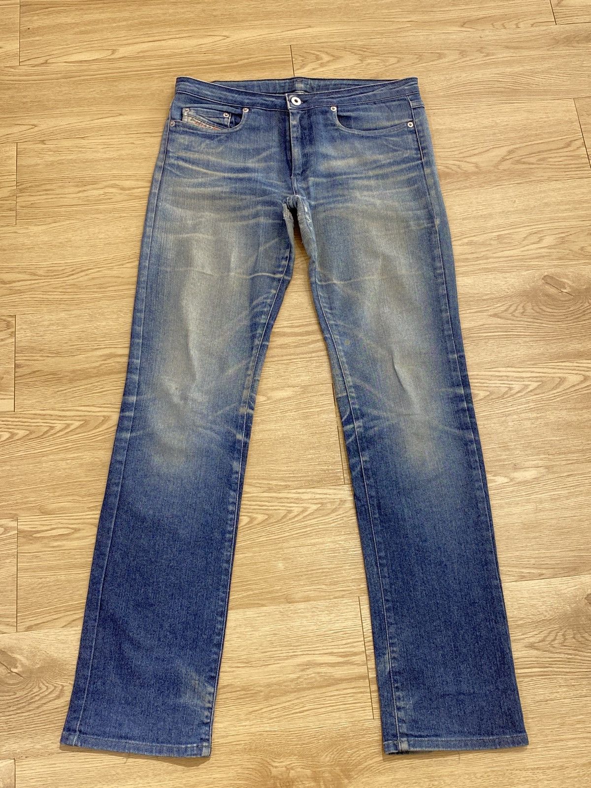 Diesel Diesel Whiskers Acid Blue Wash Style Size US 30 / EU 46 - 1 Thumbnail