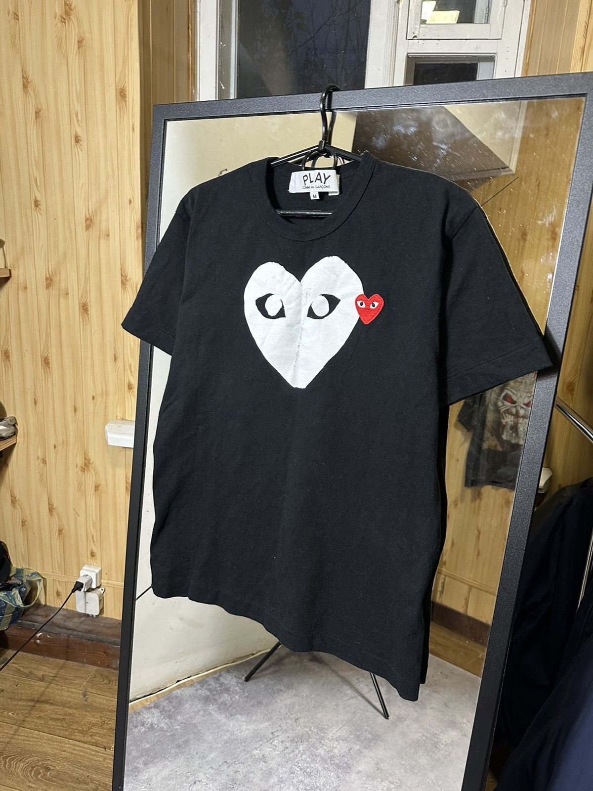 Comme Des Garcons Play Comme des Garcons Streetwear Comme des Garcon Play CDG Heart Splatter Tee Shirt Grailed