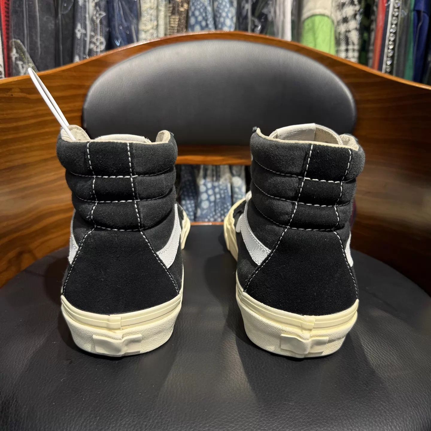 Vans Vans SK8-X Fear of God 43 Black/White/Gray 9.5/10 Size US 9.5 / EU 42-43 - 3 Thumbnail