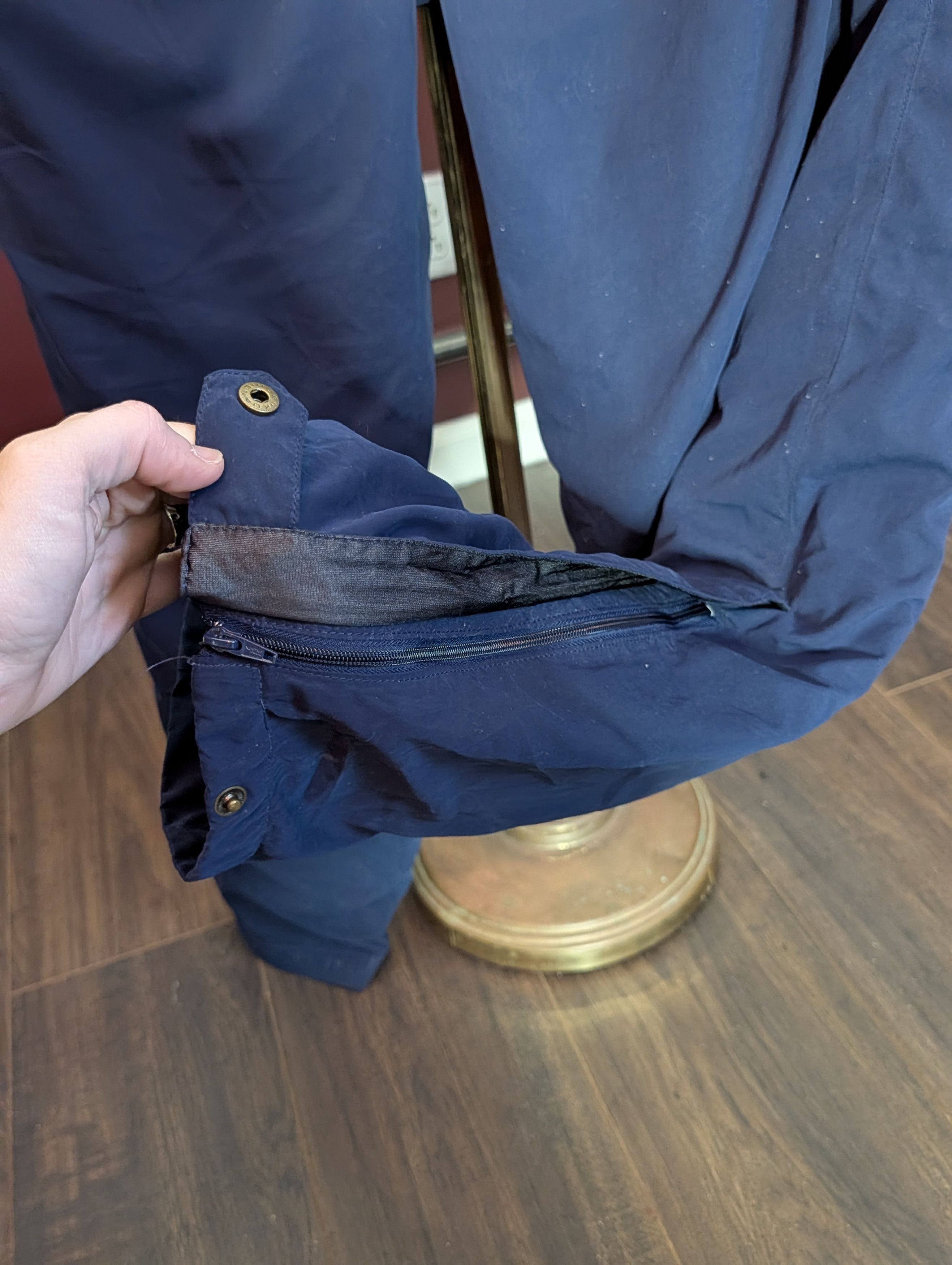 Goretex TOURNEY Gore Tex vintage fully lined waterproof track pants Size US 34 / EU 50 - 8 Thumbnail