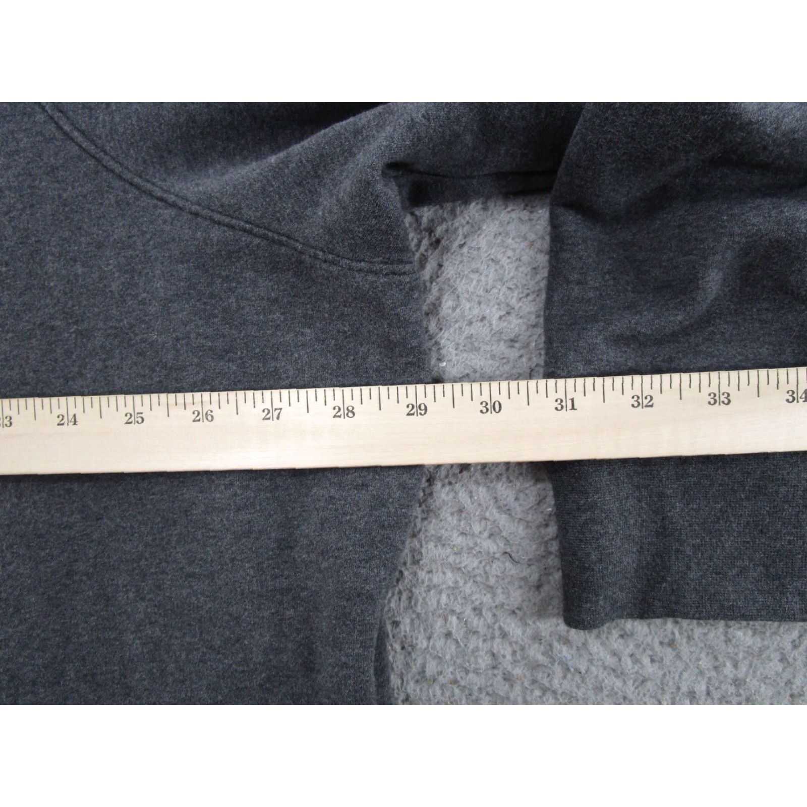 Athleta Athleta Sweatshirt Womens 3X Gray Fleece Zip Pocket Crewneck Pullover Plus Size 982561 Size XXL / US 16-18 / IT 52-54 - 5 Thumbnail