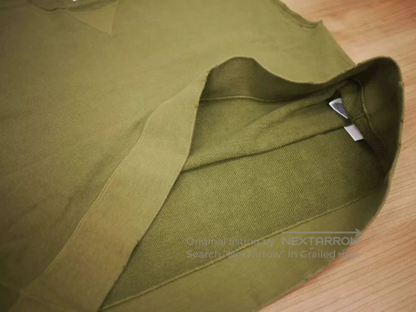 Visvim visvim mondo sweat in olive green. Size US S / EU 44-46 / 1 - 5 Thumbnail