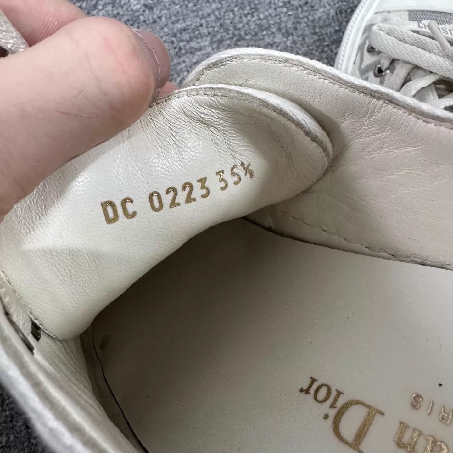 Dior Dior Oblique Print Logo Platform Canvas Sneaker Size US 5 / IT 35 - 7 Thumbnail