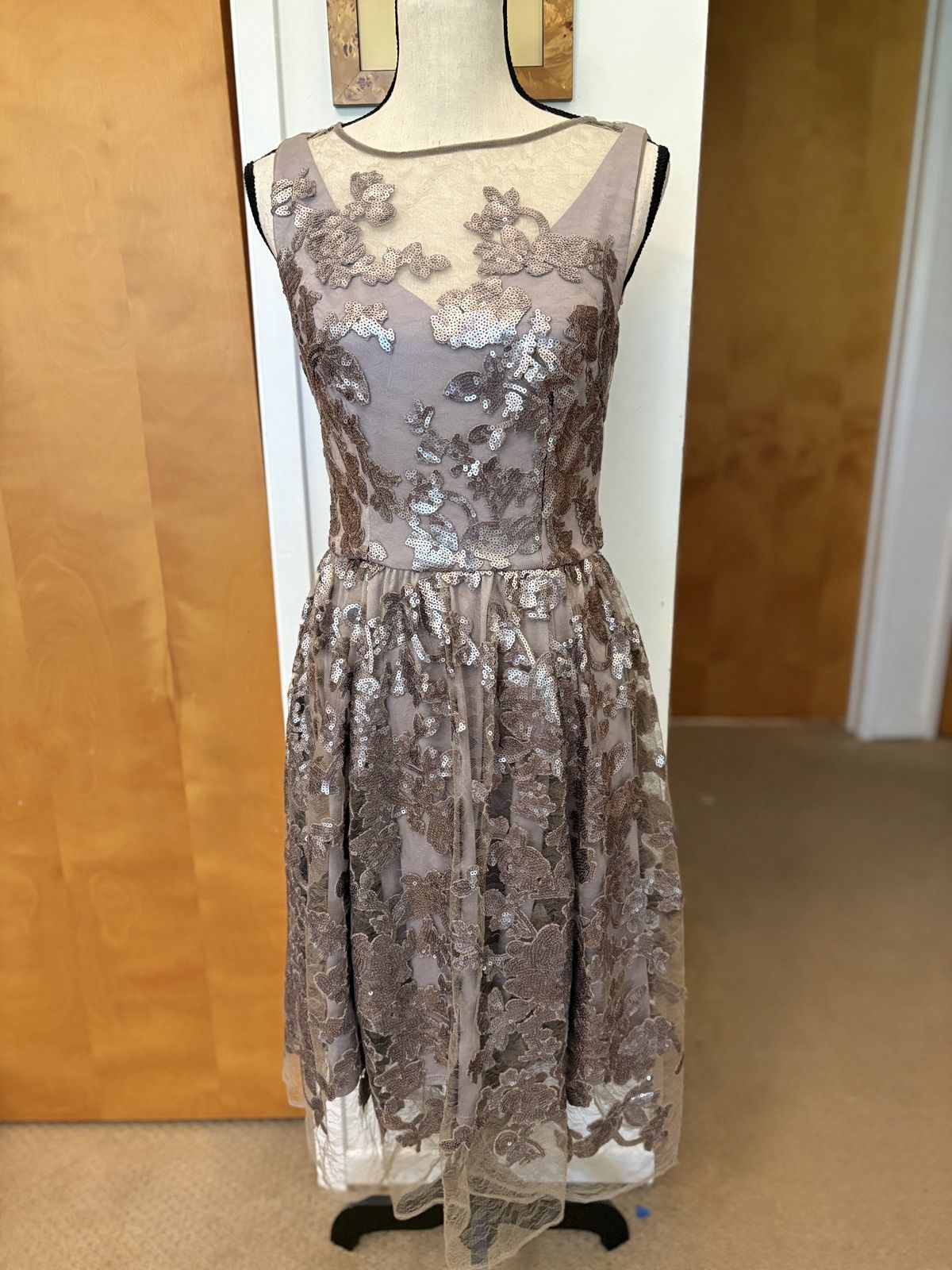 Vera Wang Vera Wang Midi Cocktail Dress Size M / US 6-8 / IT 42-44 - 1 Thumbnail