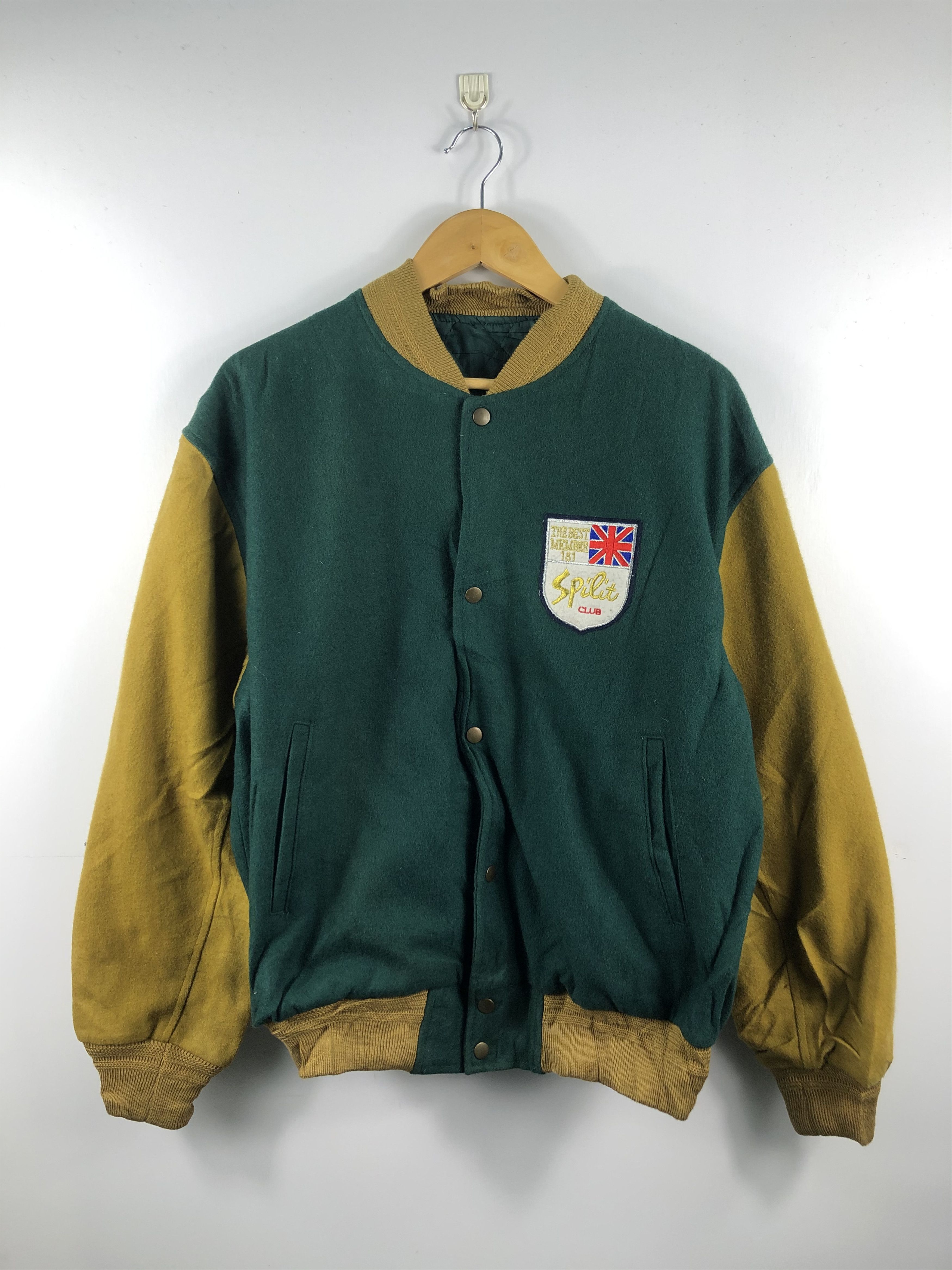 Vintage Vintage 90s Japanese Brand Varsity Jacket Embroidered V0005 Size US XL / EU 56 / 4 - 1 Thumbnail