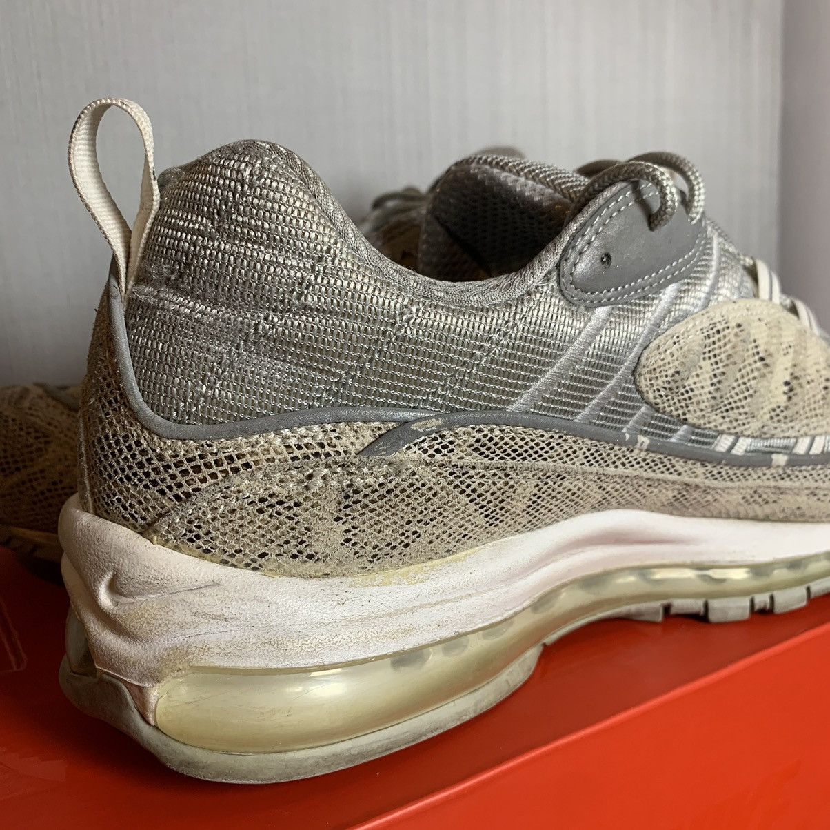 Nike × Supreme Supreme Nike Air Max 98 Snakeskin Size US 11.5 / EU 44-45 - 15 Thumbnail