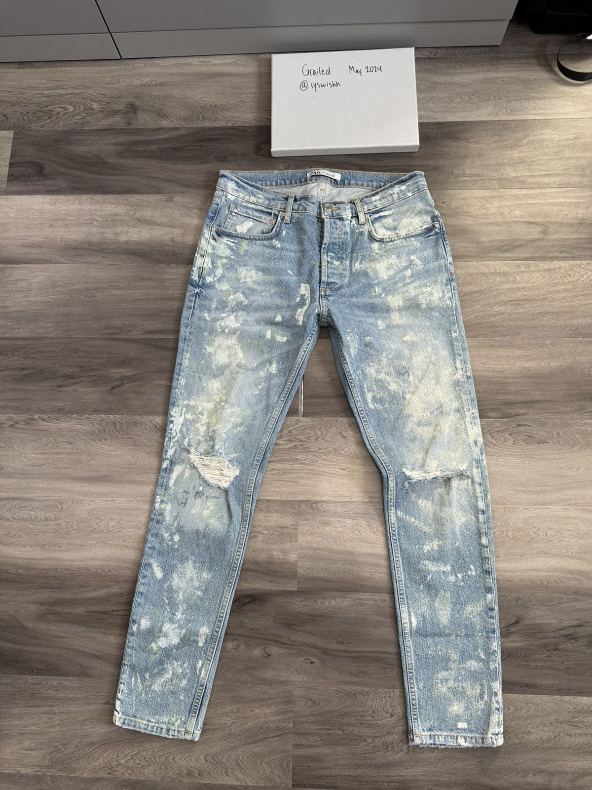 Zara Zara Painter Denim Size US 32 / EU 48 - 1 Thumbnail