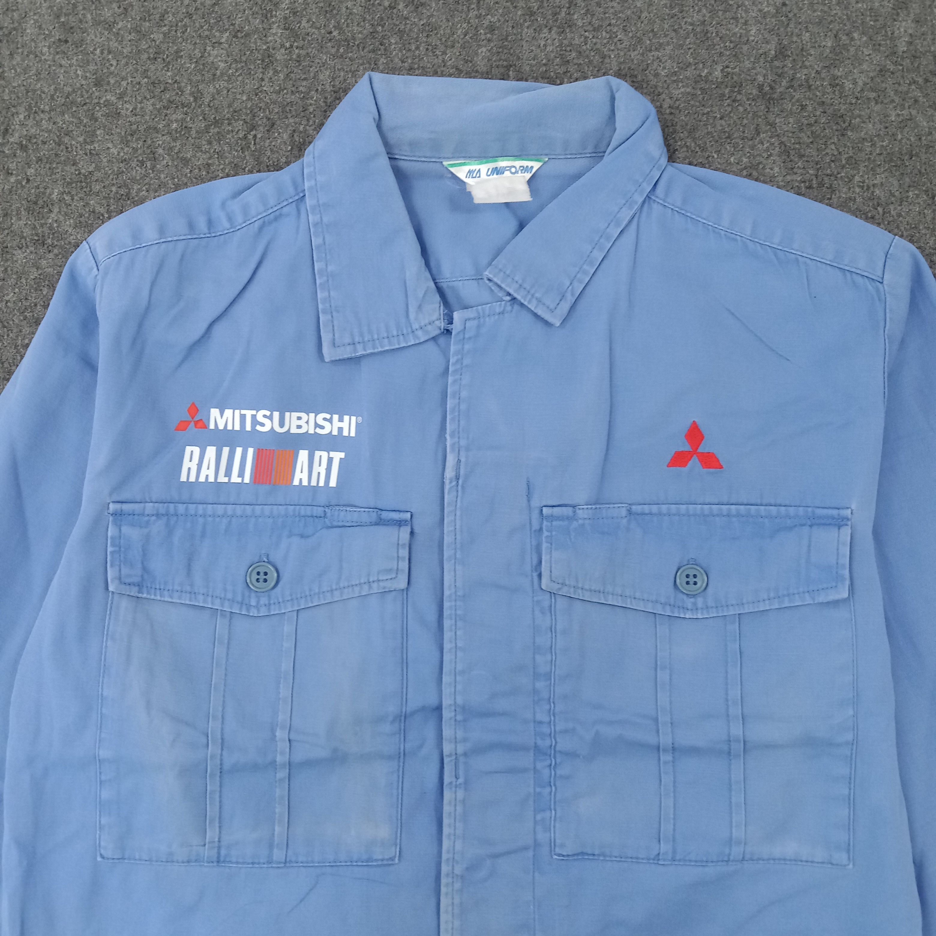 Japanese Brand × Vintage Mitsubishi Ralli Art Japanese Racing Custom Jacket C222N18 Size US S / EU 44-46 / 1 - 4 Thumbnail