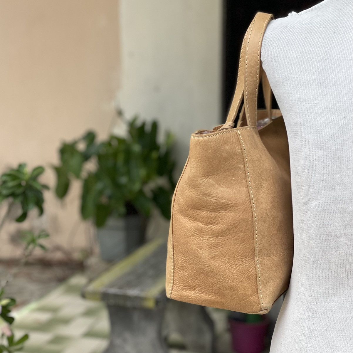 Leather × Vintage Vintage Loxwood Leather Tote Size ONE SIZE - 3 Thumbnail