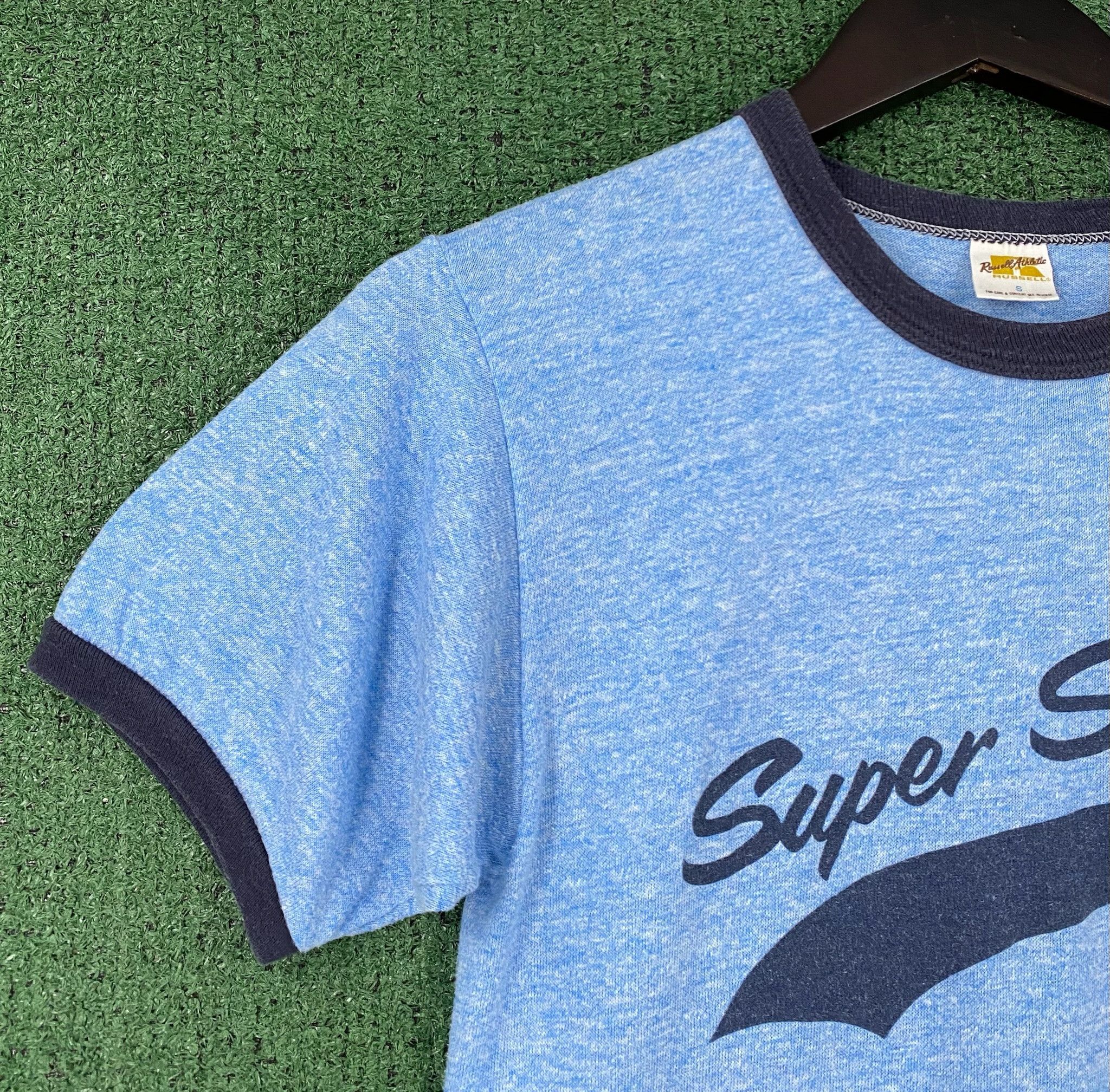 Russell Athletic 70's Russell Athletic Super Snakes Wow #2 Ringer T-Shirt XS Size XS / US 0-2 / IT 36-38 - 4 Thumbnail