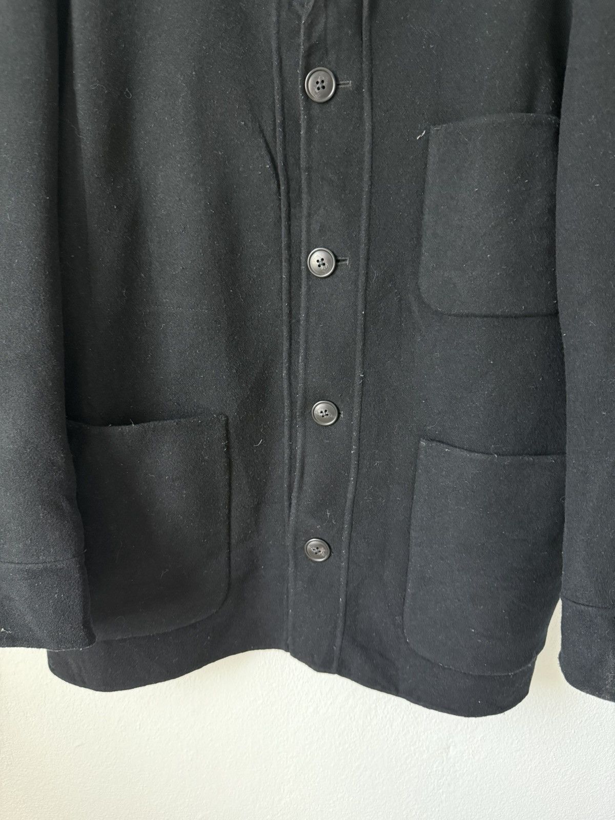 Jil Sander × Uniqlo BINDING ACCEPT JIL SANDER OVERSIZED STYLE BLACK JACKET Size US L / EU 52-54 / 3 - 3 Thumbnail