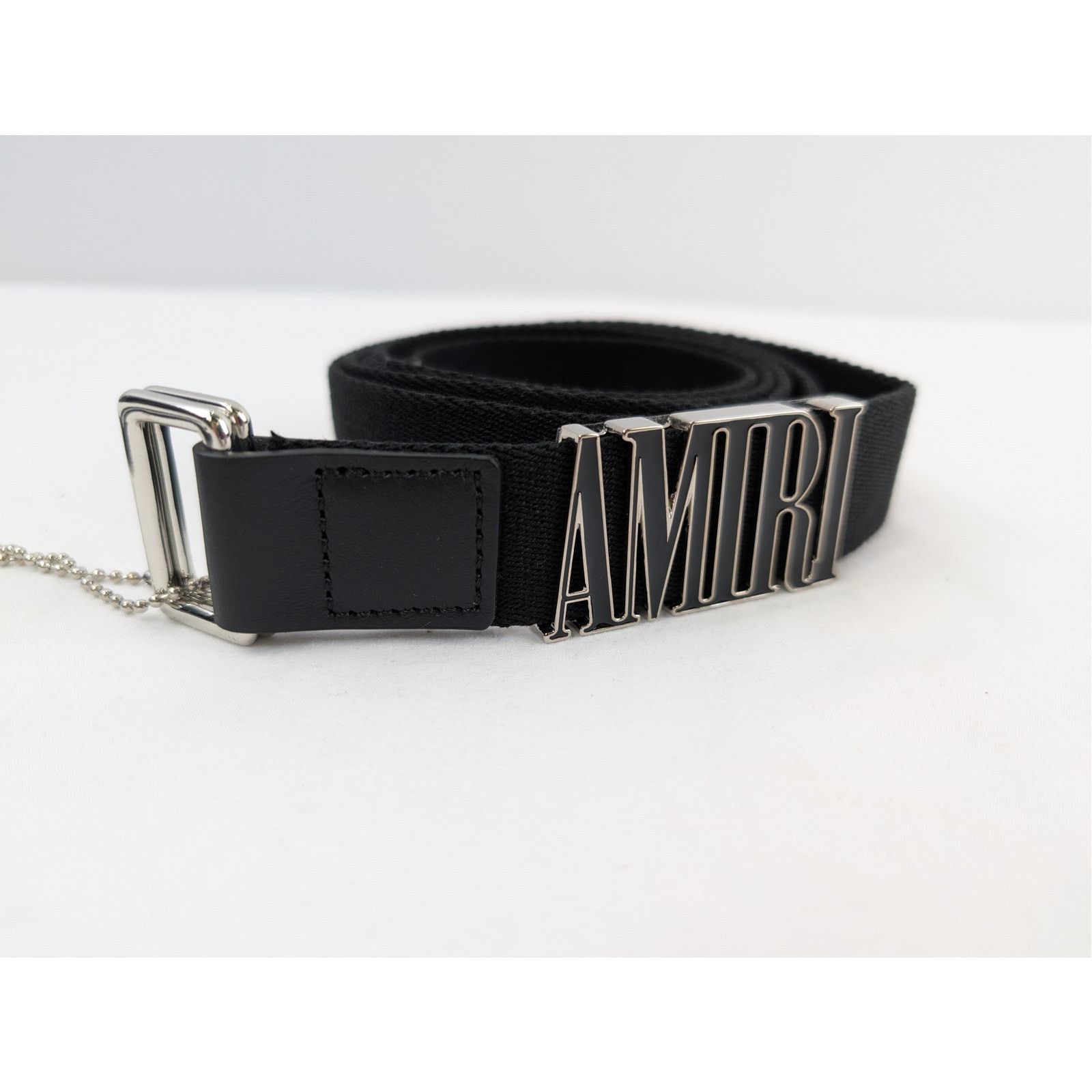 Amiri o1rshd1 Q:4 / Size: OS / 3cm Enamel Skater Belt in Black Size ONE SIZE - 3 Thumbnail