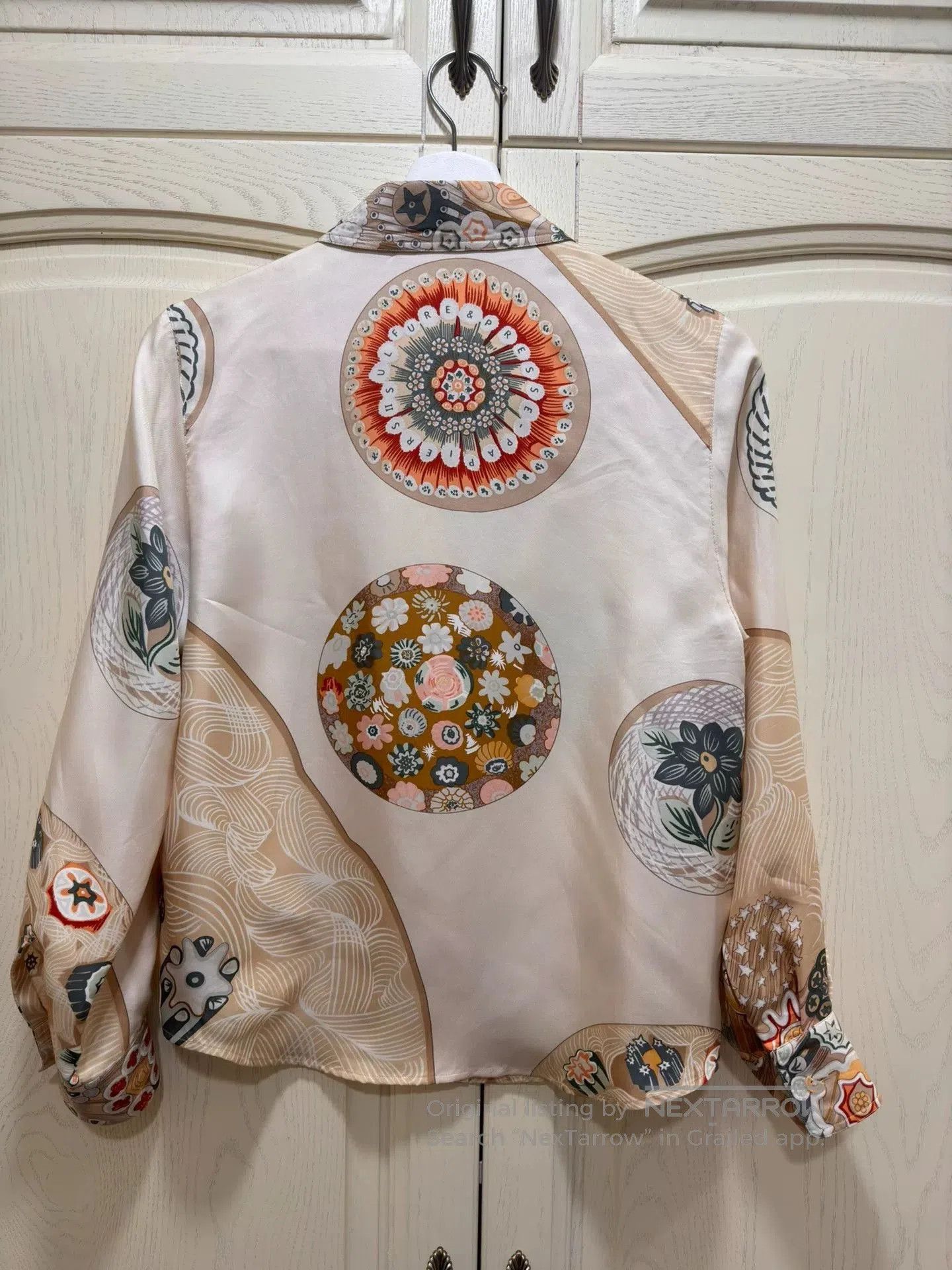 Hermes Hermes Vintage Floral Silk Shirt. Size US M / EU 48-50 / 2 - 4 Thumbnail