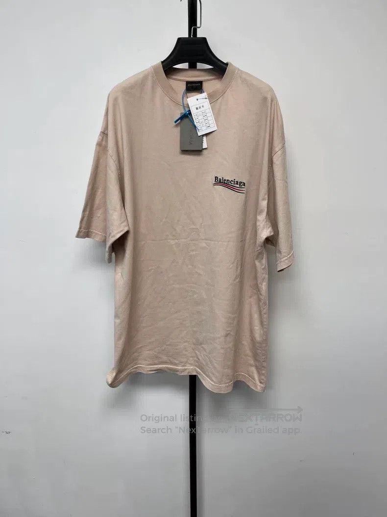 Balenciaga Balenciaga LetterLogo print round-neck short-sleeve T-shir Size US M / EU 48-50 / 2 - 1 Thumbnail