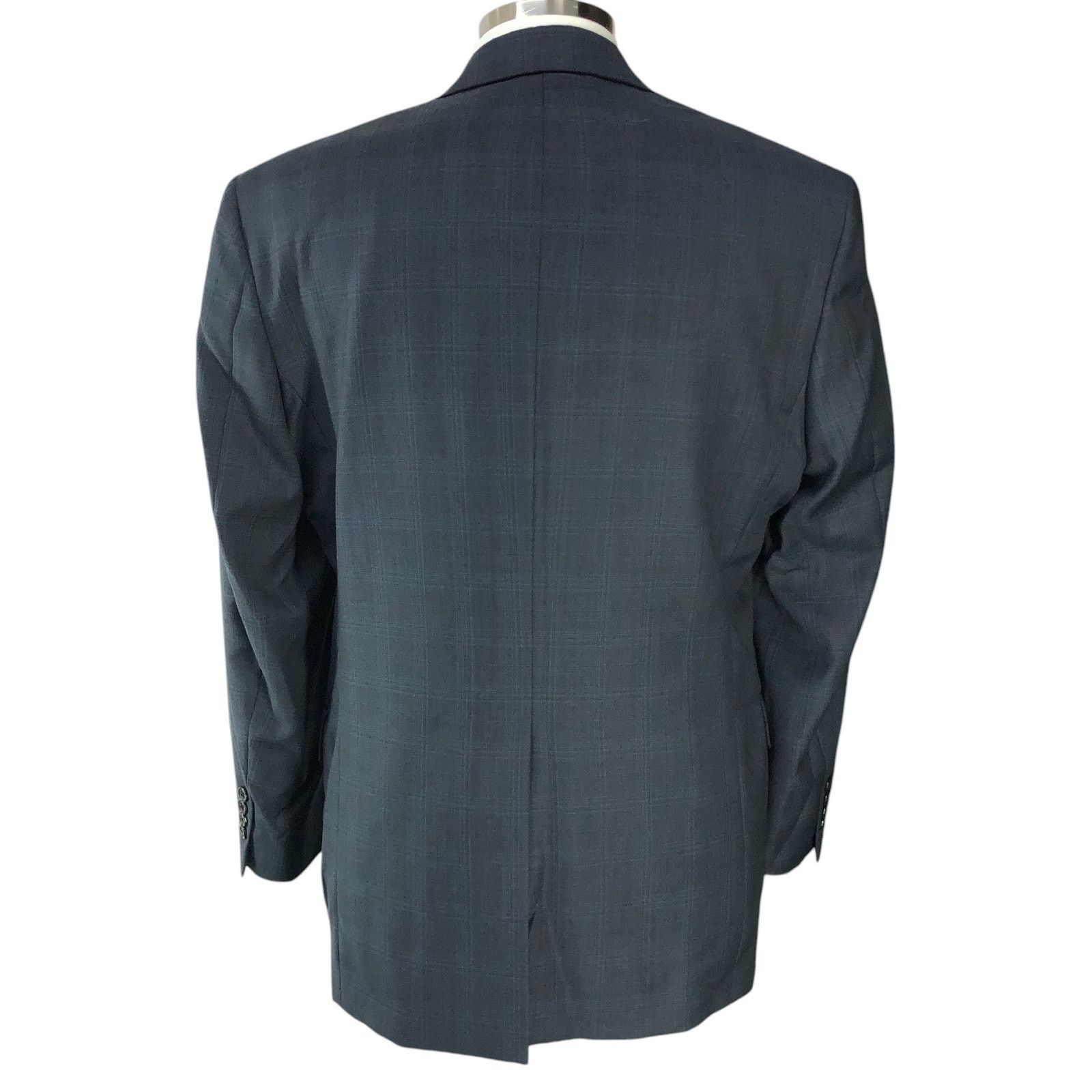 Hart Schaffner Marx Hart Schaffner Marx HSM Size 40R Sport Coat Windowpane Size 40R - 9 Thumbnail