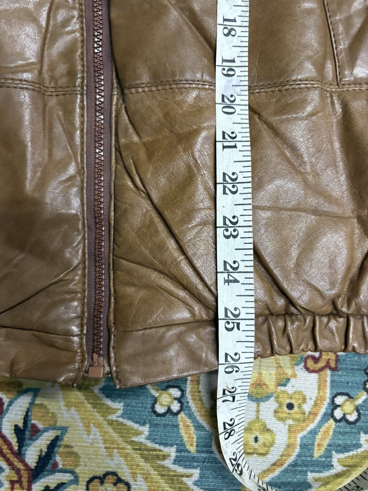 Vintage KanyeWest Vintage Brown Synthetic Leather Puffer Jacket Size US M / EU 48-50 / 2 - 7 Thumbnail