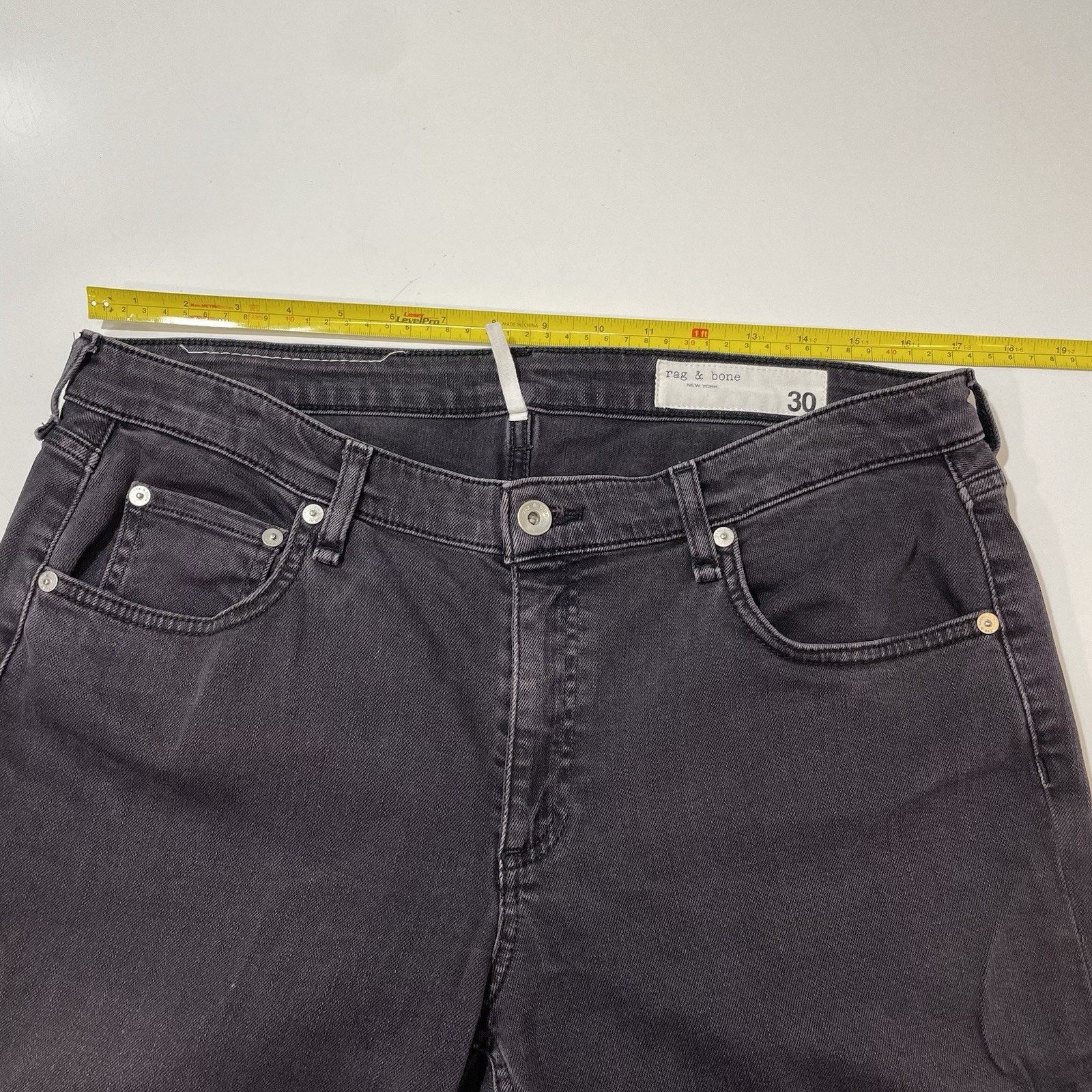 Rag & Bone Rag & Bone Dre Boyfriend Jeans Women's Size 33x27* Low Rise Size 33" - 5 Thumbnail