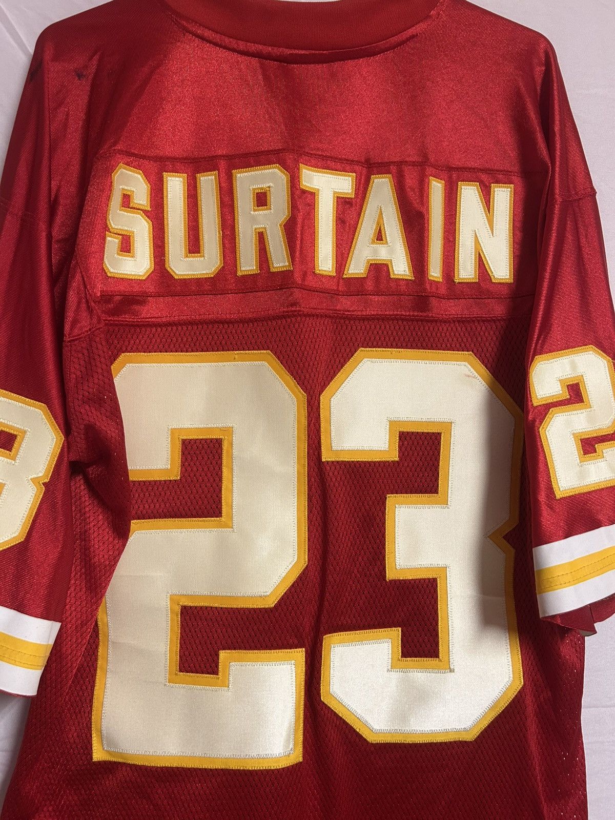 NFL NFL Kansas City Chiefs 23 Surtain Red Jersey Size US L / EU 52-54 / 3 - 8 Thumbnail