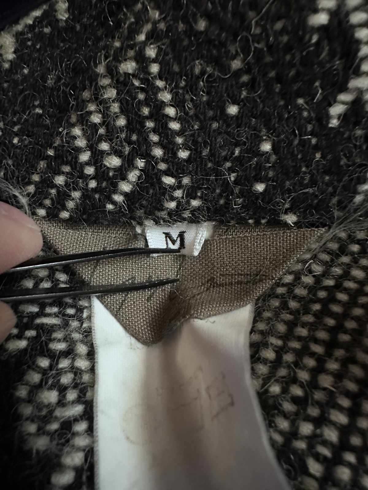 Yohji Yamamoto Magnificent short jacket in jacquard pattern Yohji Yamamoto Size M / US 6-8 / IT 42-44 - 13 Thumbnail