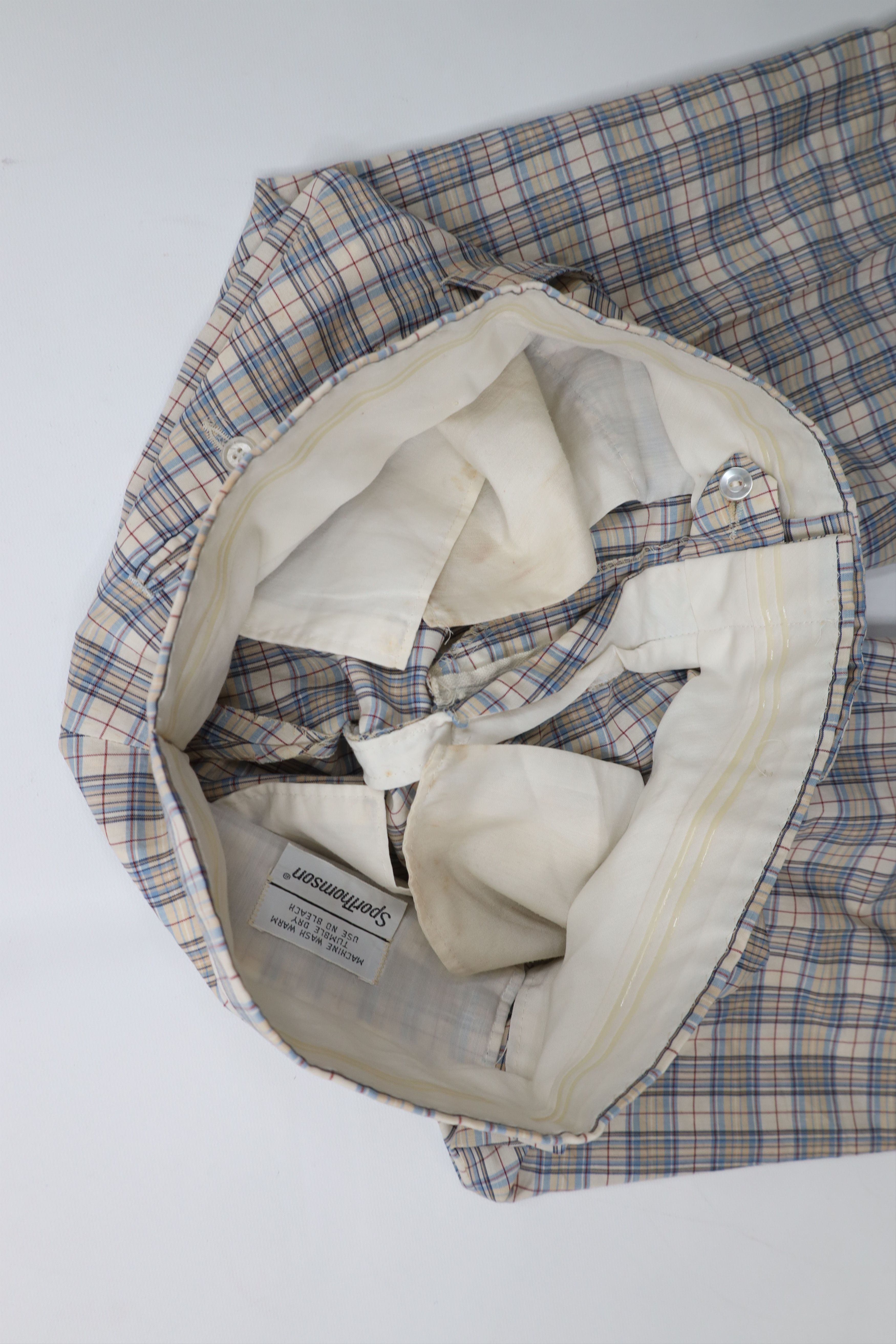 Vintage Vintage 60s 70s Streetwear Bottoms Chino Pants Plaid USA Size US 30 / EU 46 - 10 Thumbnail