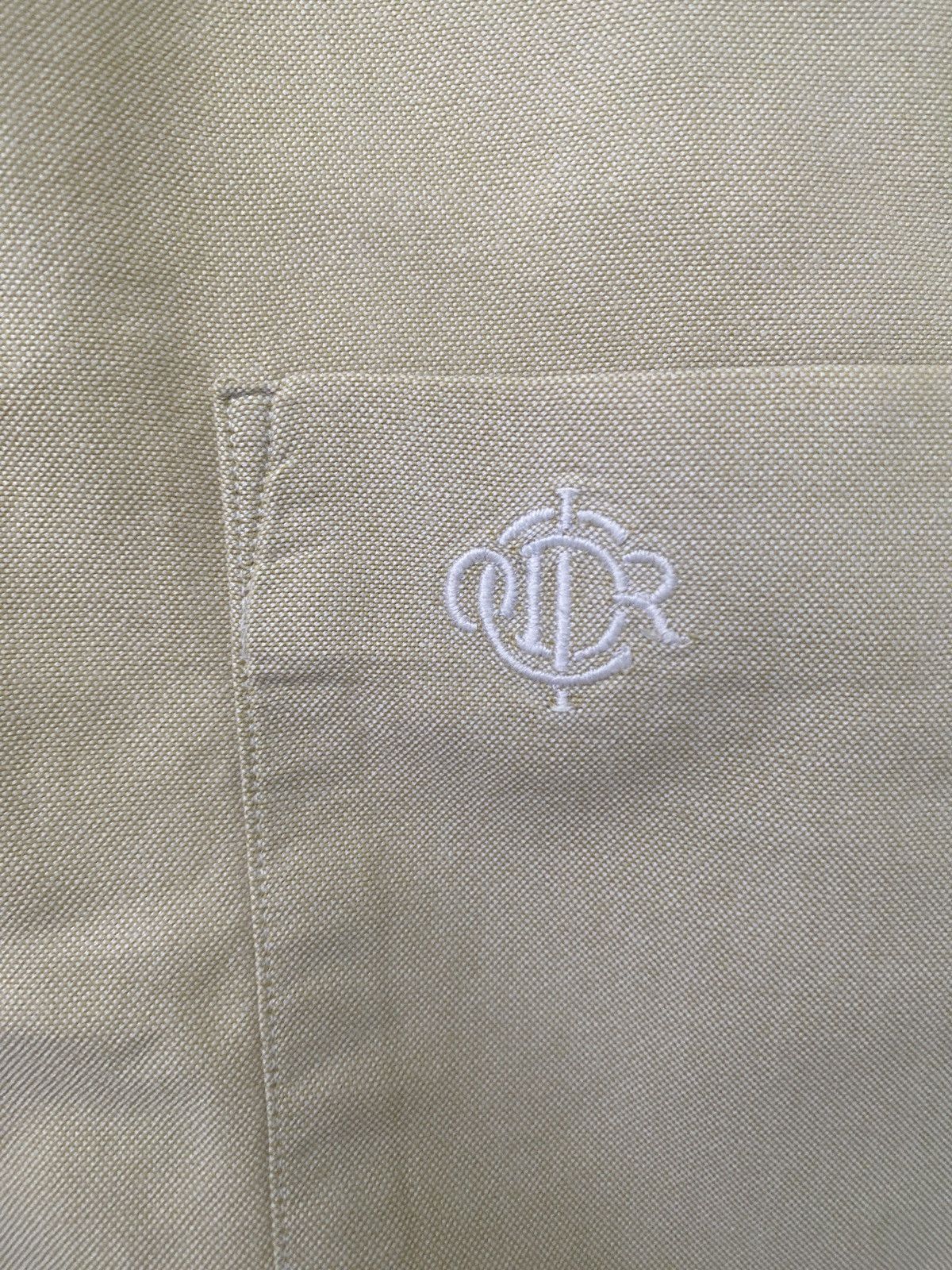 Christian Dior Monsieur × Vintage Luxury christian dior with mini logo vintage shirt button up Size US XL / EU 56 / 4 - 6 Thumbnail