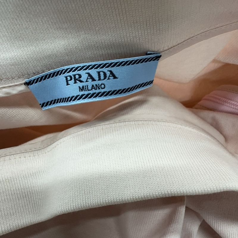 Prada Prada Pink Logo Design Casual Skirt Size US 42 / EU 58 - 1 Thumbnail