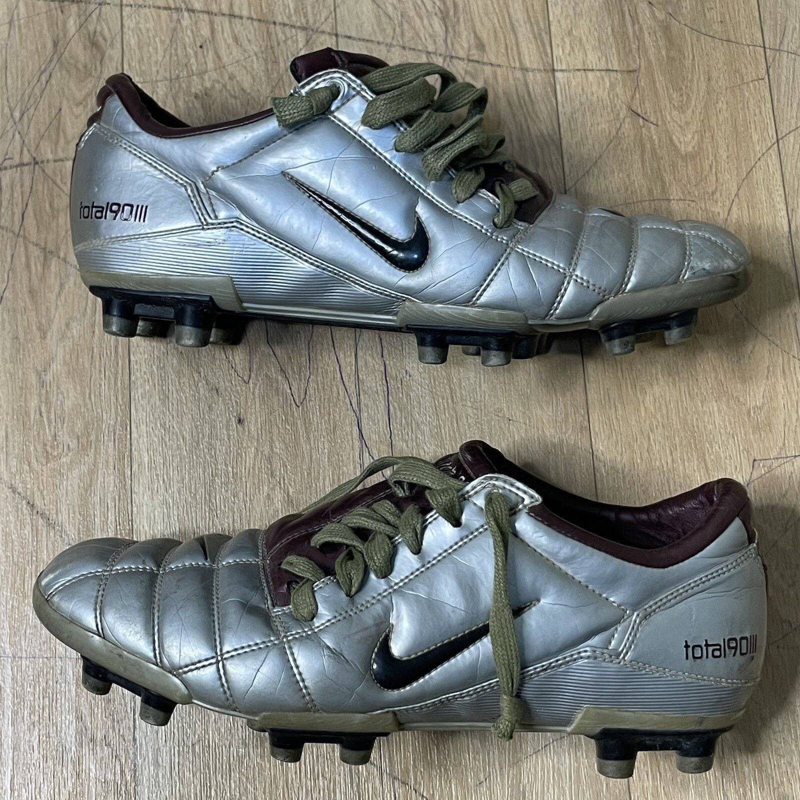 Nike vintage Nike Total 90 III Soccer Cleats 2004 football boots Size US 10 / EU 43 - 4 Thumbnail