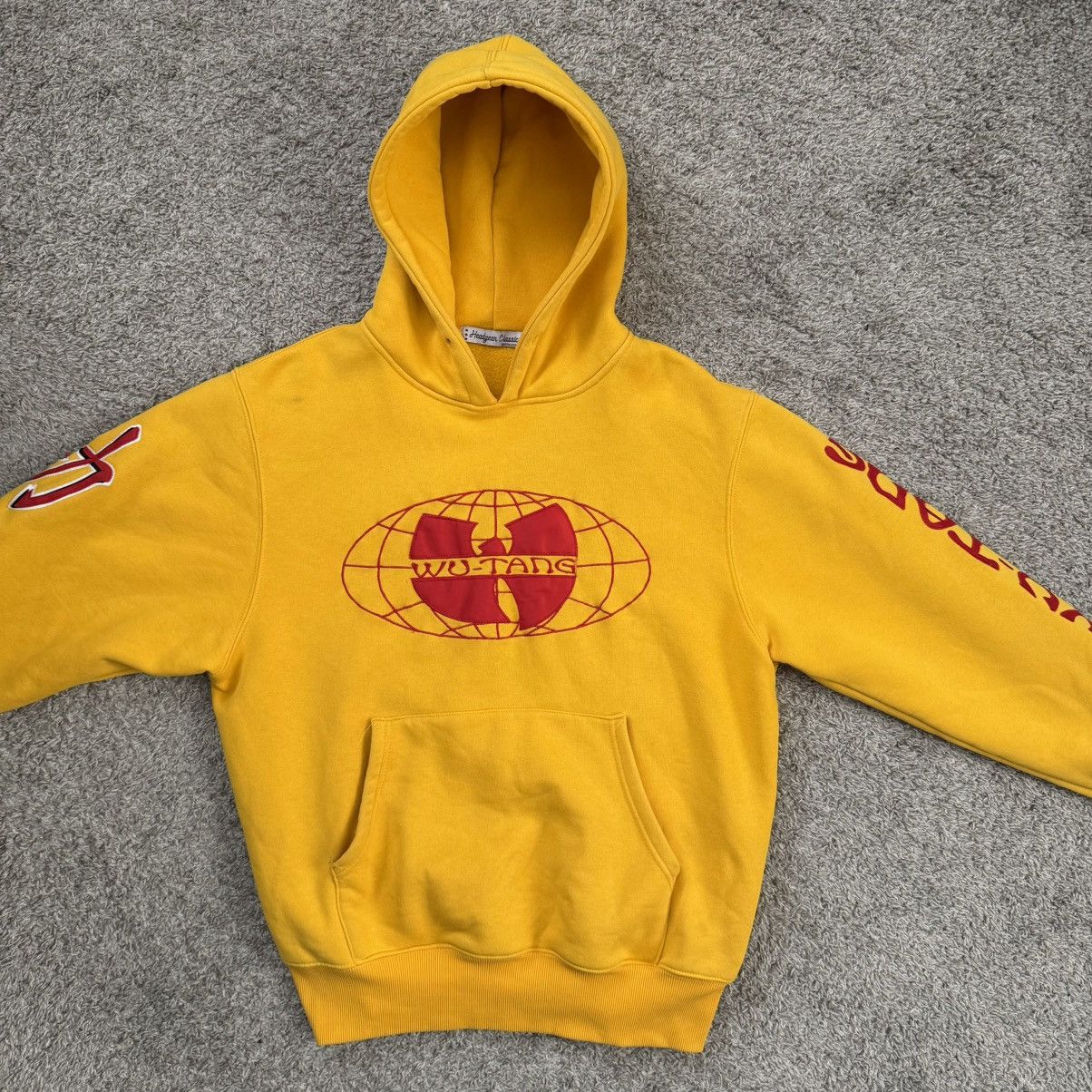 Wu-Tang Clan 🔴Wu-Tang Hoodie Size Medium Tiger WuTang Clan Yellow Sweater Size US M / EU 48-50 / 2 - 11 Thumbnail