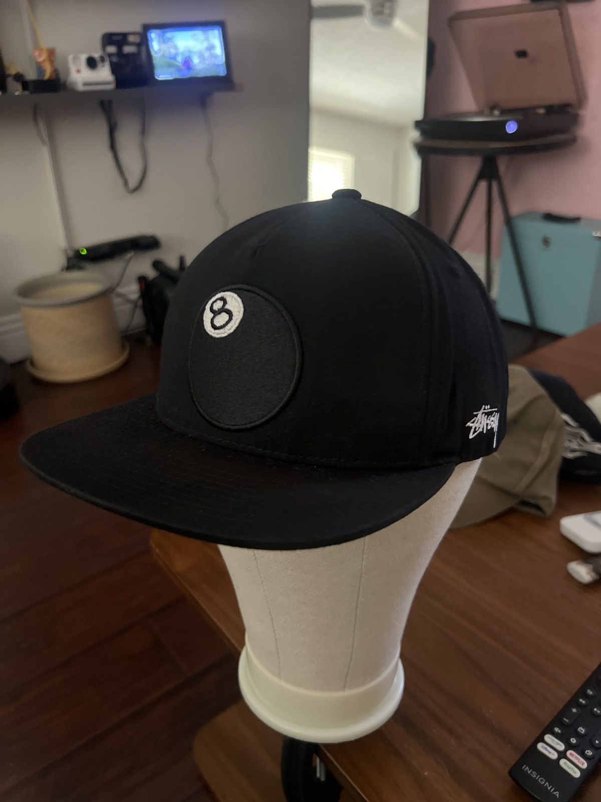 Stussy Stussy Snap Back 8Ball Patch Hat, Mid 2000s Size ONE SIZE - 1 Thumbnail