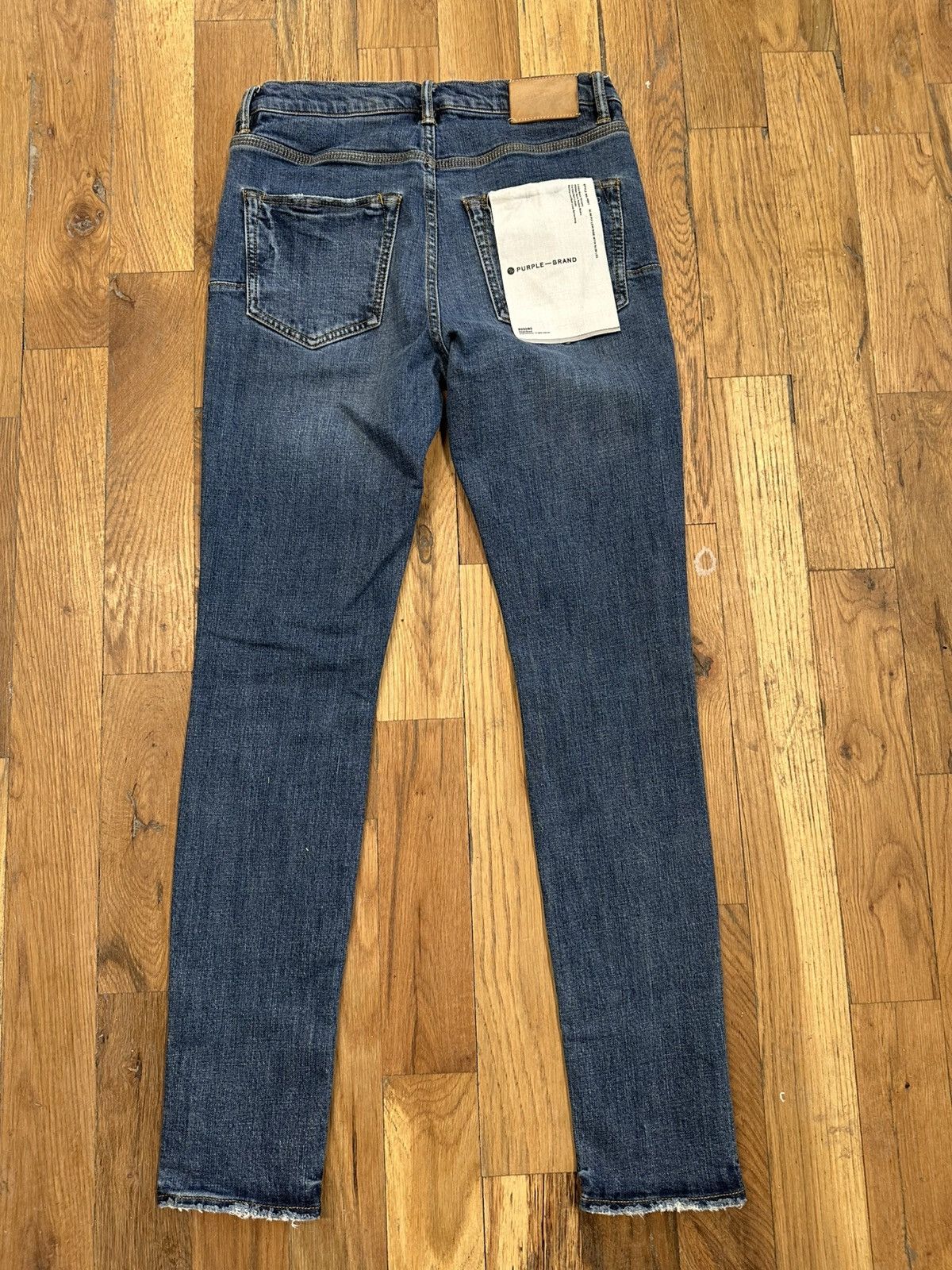 Purple Brand Purple Brand Plain Dark Blue Denim Jeans Size 30 Size US 30 / EU 46 - 2 Thumbnail