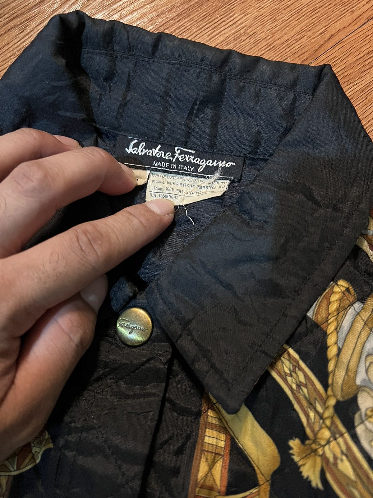 Designer × Salvatore Ferragamo × Vintage Salvatore ferragamo jacket Size US M / EU 48-50 / 2 - 4 Thumbnail