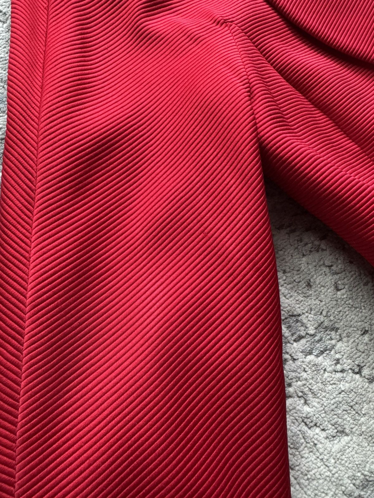 Christian Dior Monsieur Christian Dior Vintage Red Blazer Jacket Size 2 made in USA Size S / US 4 / IT 40 - 10 Thumbnail