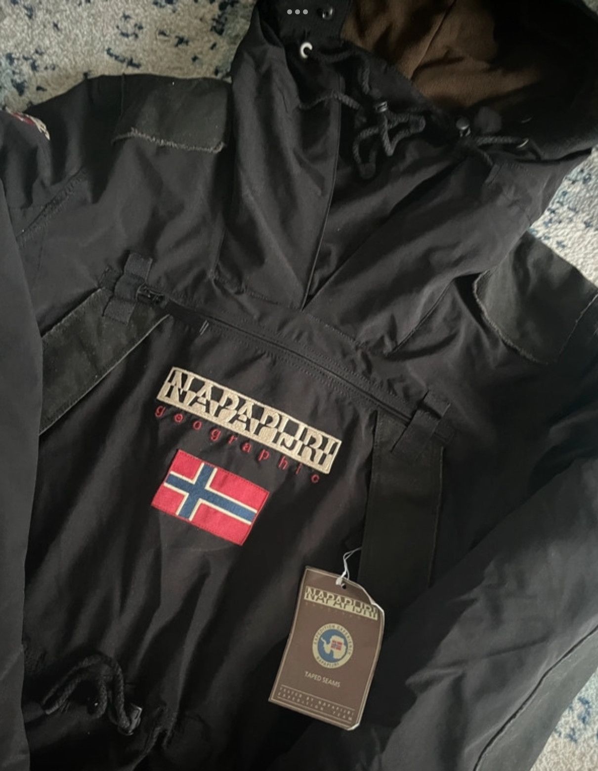 Napapijri Veste Parka Napapijri Skidoo de 1990 Vintage Archive Size US S / EU 44-46 / 1 - 3 Thumbnail