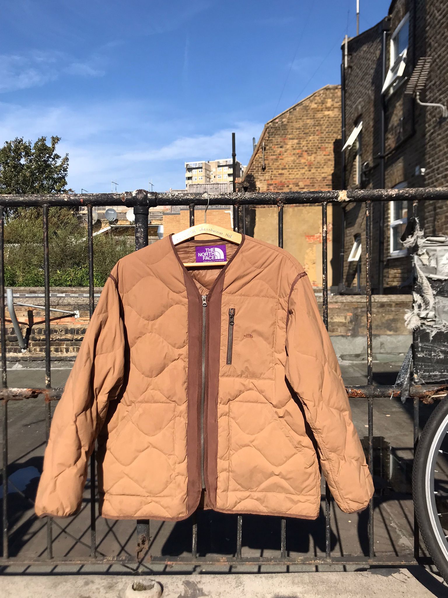 Nanamica North Face Purple Label x Nanamica Field Down Cardigan