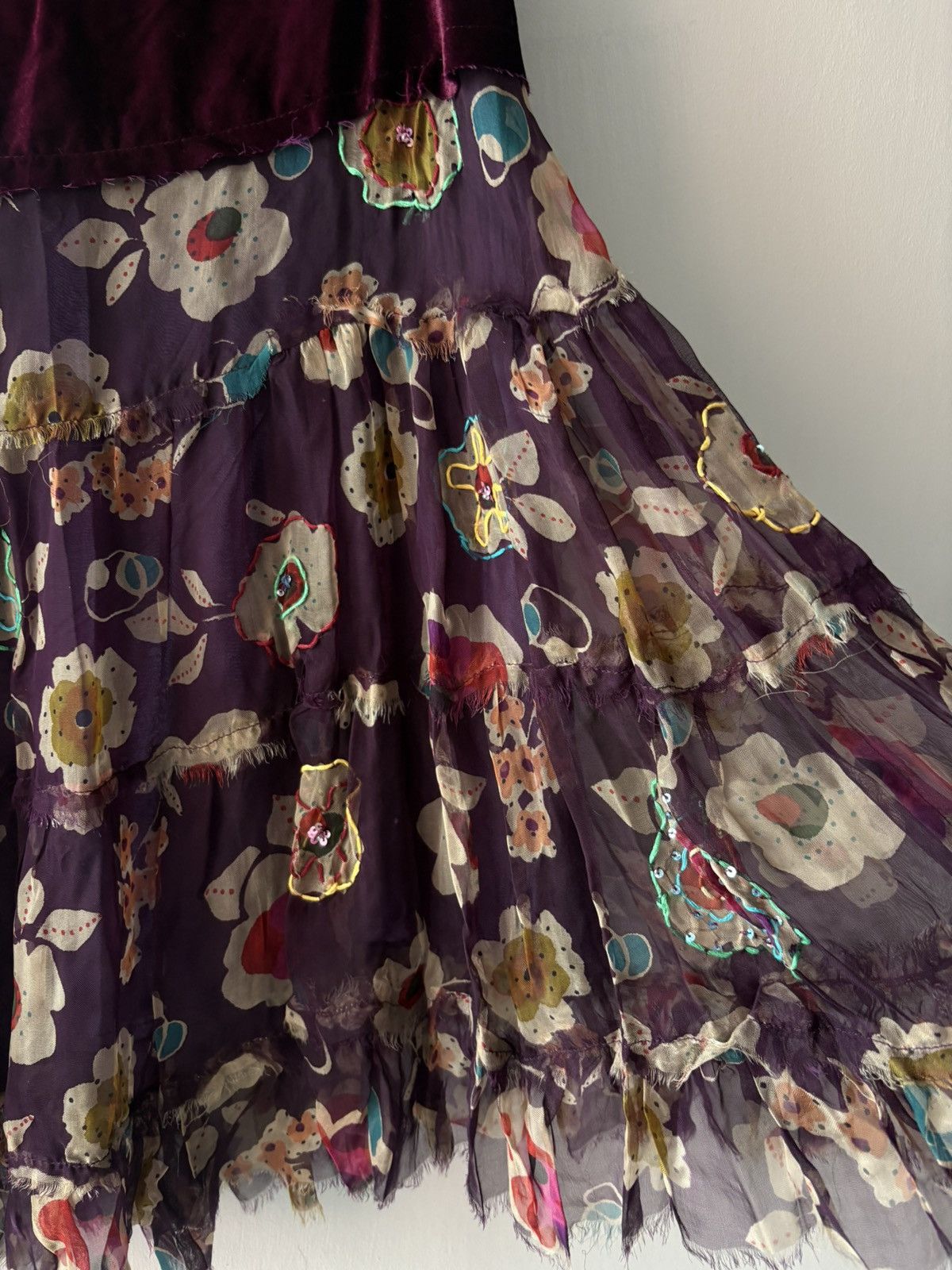 Vintage Park Bravo silk skirt Size 28" / US 6 / IT 42 - 2 Thumbnail