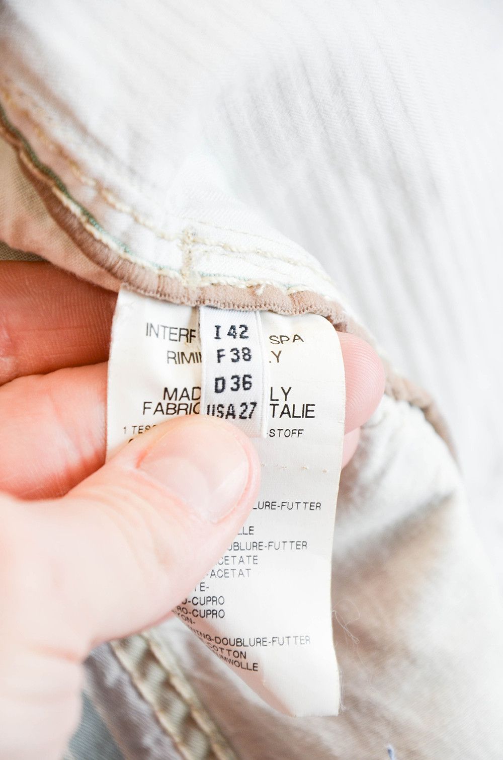 Marithe + Francois Girbaud Marithe Francois Girbaud Patchwork Linen Blazer – Size 38 Size XS / US 0-2 / IT 36-38 - 12 Thumbnail