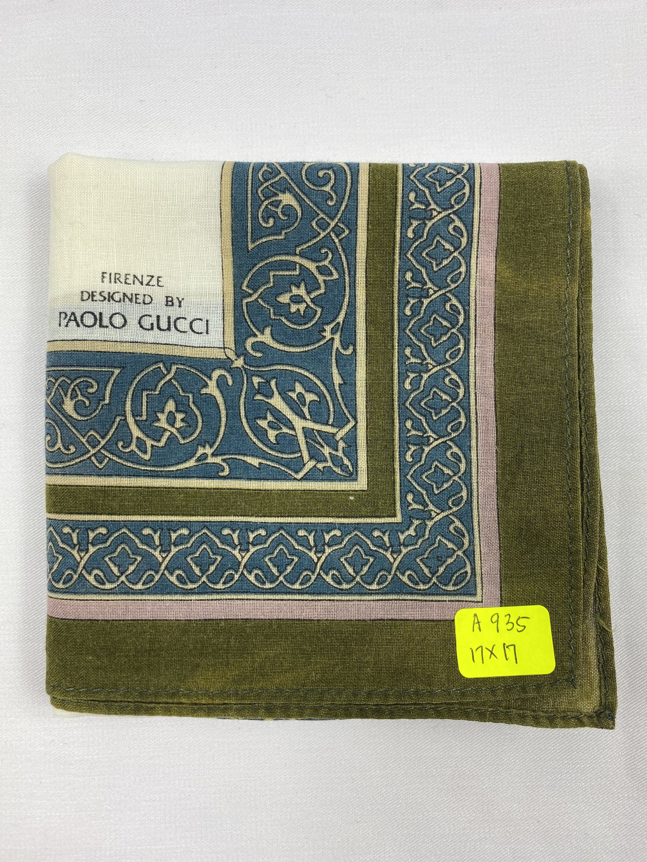 Paolo Gucci Paolo Gucci Handkerchief / Bandana / Neckerchief Size ONE SIZE - 7 Thumbnail
