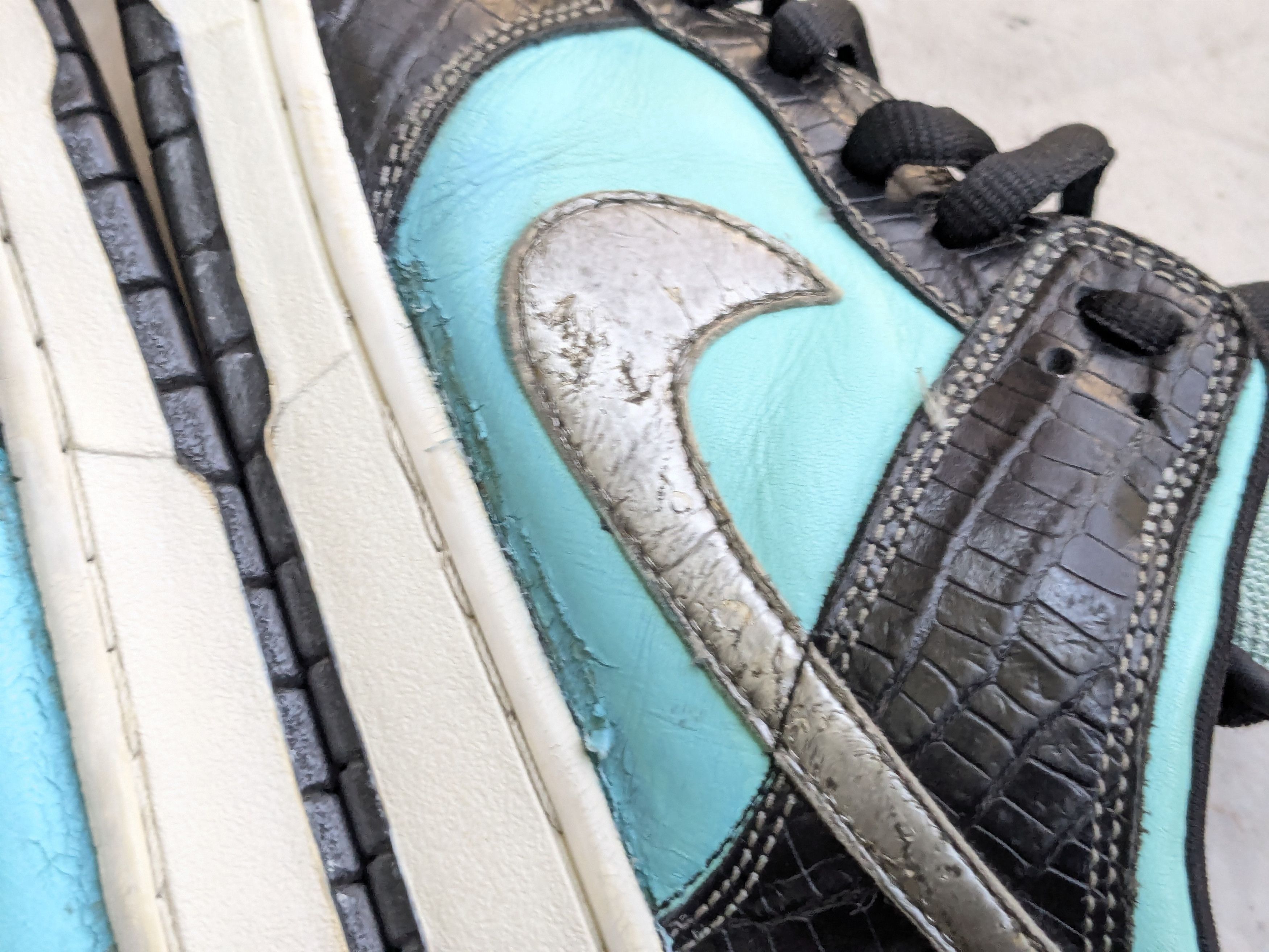 Nike Nike SB Dunk Low Pro x Diamond Supply Co. Tiffany 11 Size US 11 / EU 44 - 17 Thumbnail