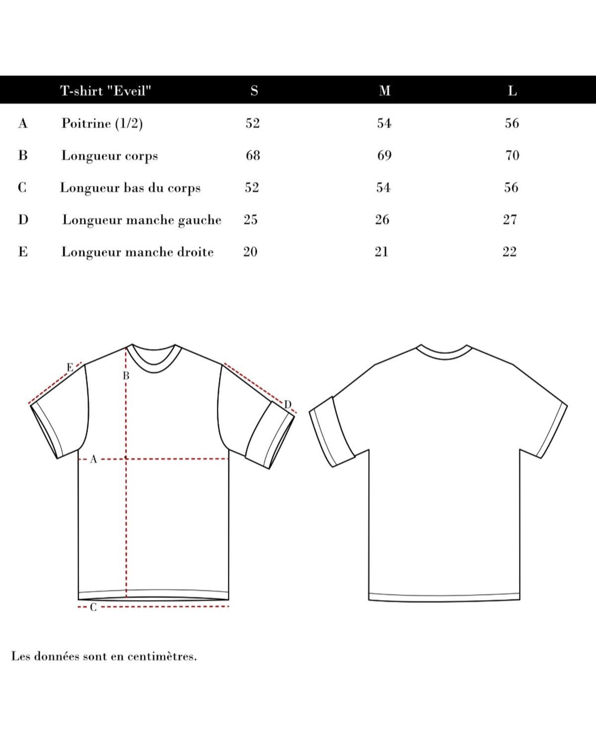 Other T-shirt Hypnos "Eveil" - S,M,L Size US L / EU 52-54 / 3 - 7 Thumbnail